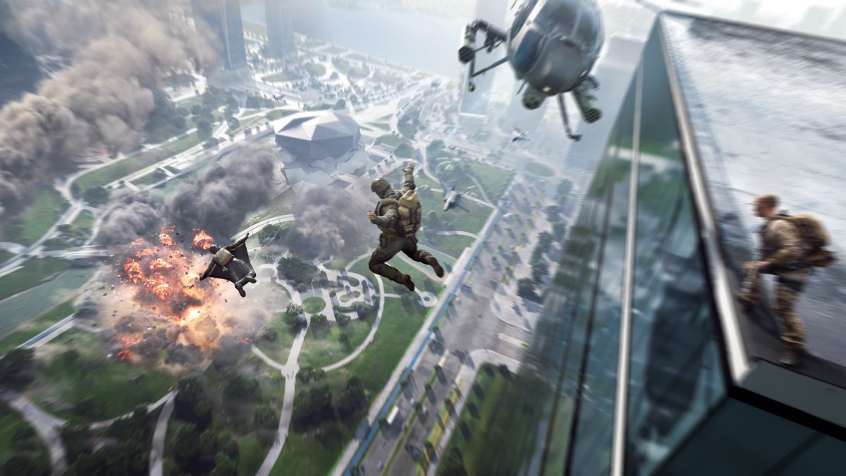 Battlefield 2042 preview: 128 players, massive maps, and multiplayer mayhem