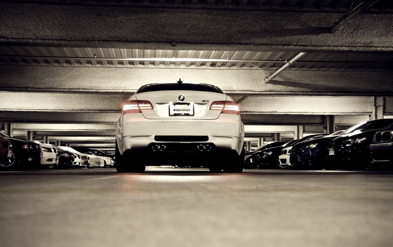 BMW M3 Rear Low Angle Shot Wallpaper. BMW M3 Rear Low Angle Shot