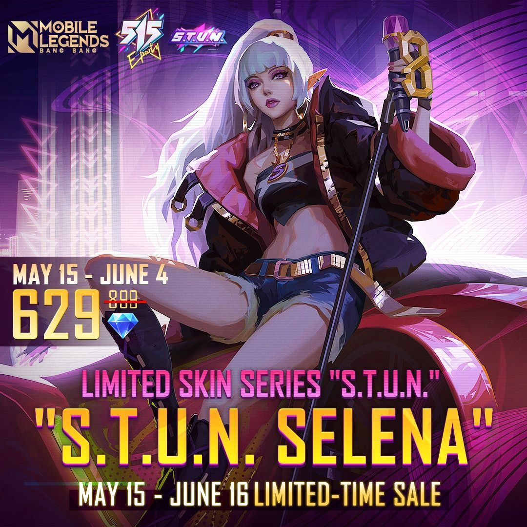 S.T.U.N. Selena skin now available