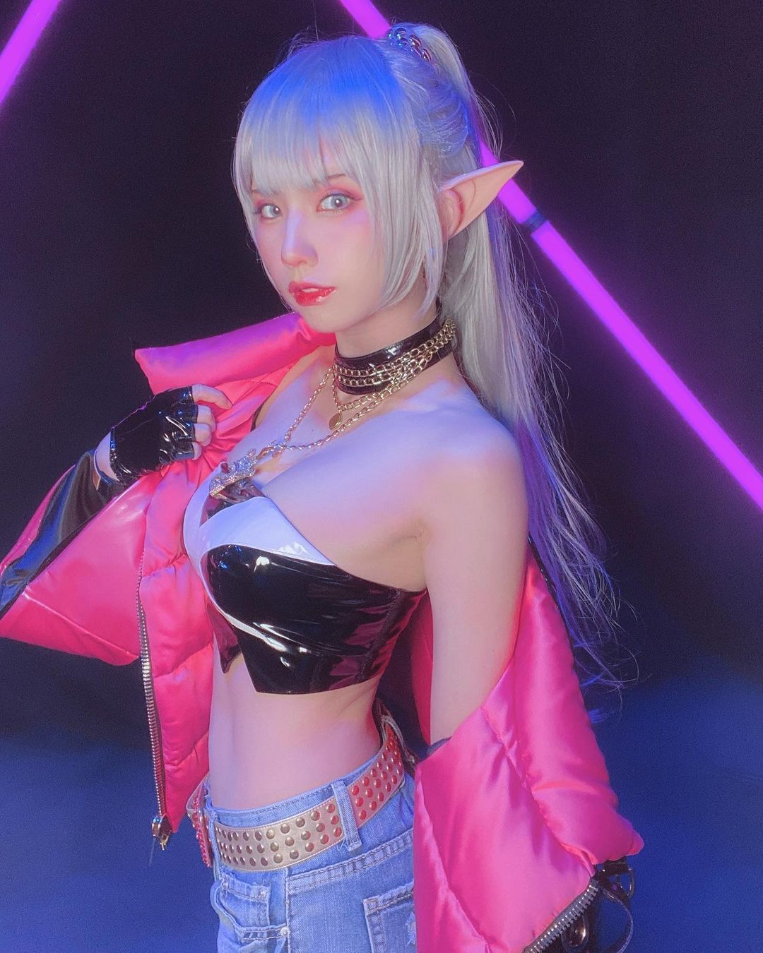 Amazing Selena S.T.U.N skin cosplay by popular Japanese cosplayer Enako as part of an official collab with mlbb!