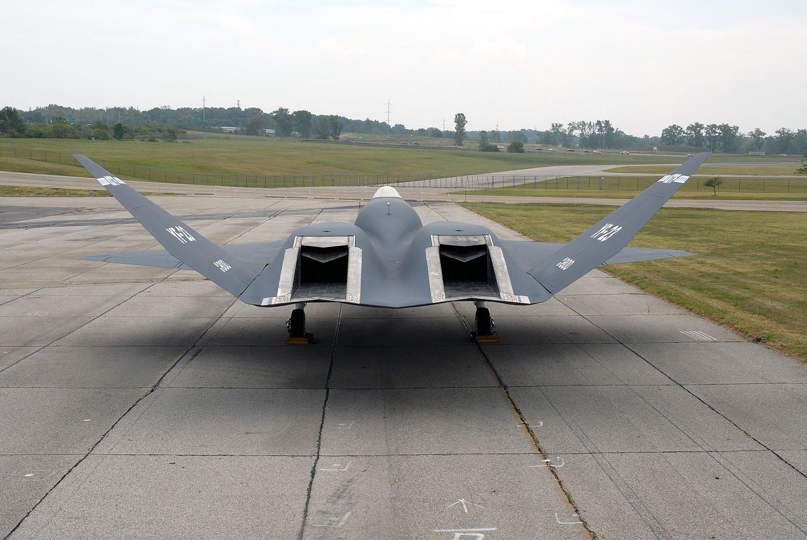 Northrop McDonnell Douglas YF 23 Rear View Aircraft Wallpaper 3904 Wallpaper News