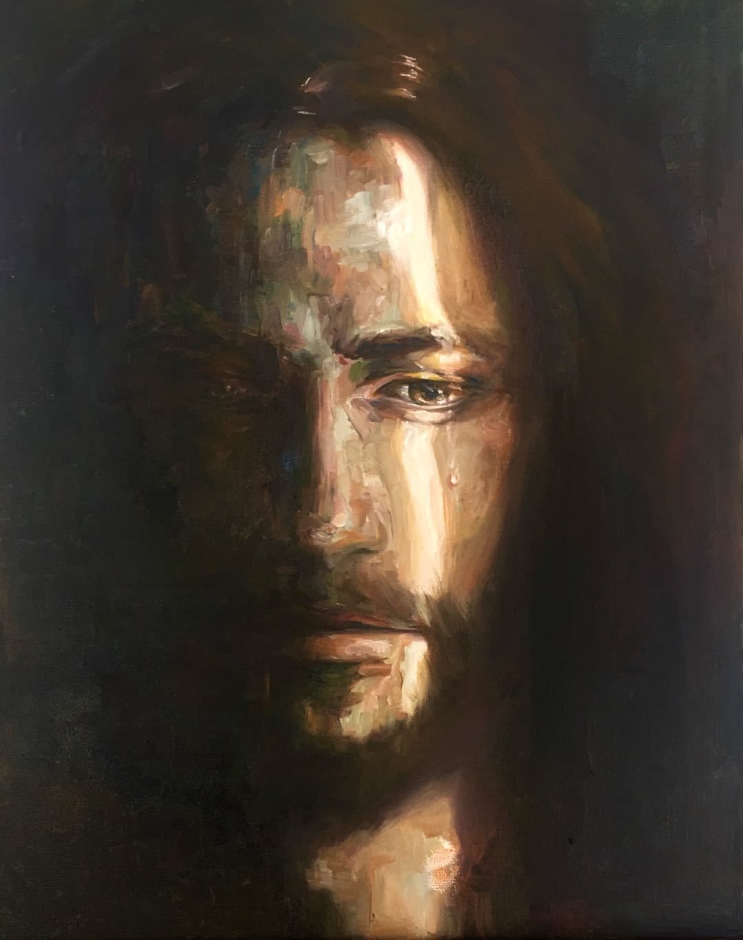 And I will be a father to you and you shall be sons and daughters to Me, says the Lord Almighty. Jesus christ art, Jesus christ painting, Picture of jesus christ