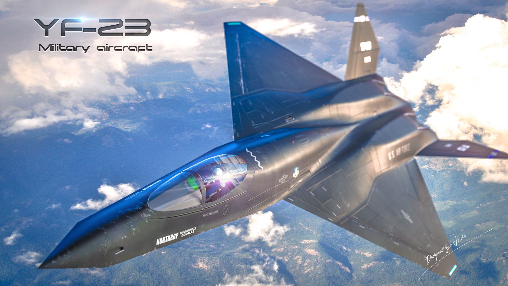 Yf 23 Fighter