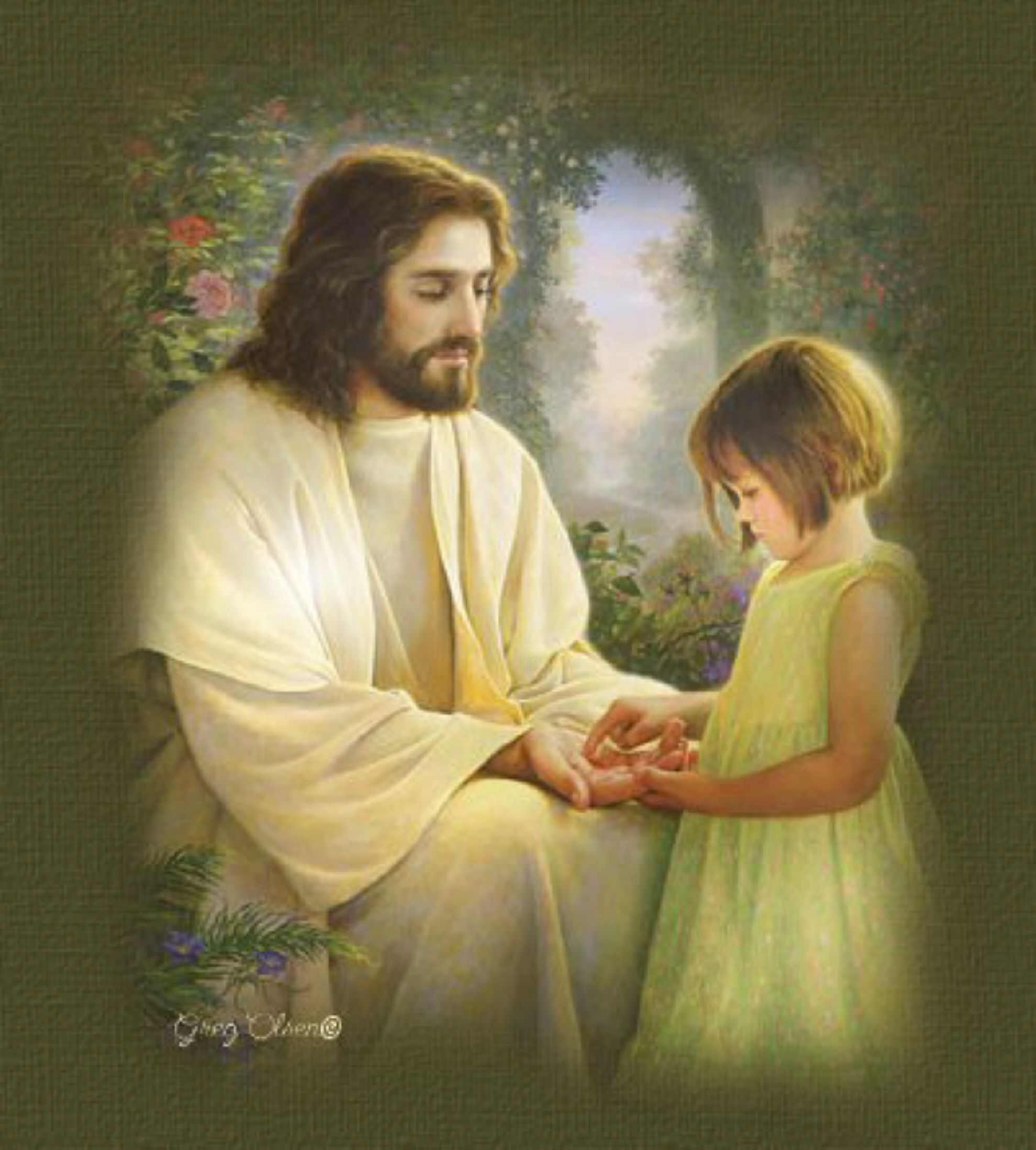Picture Of Jesus With Children Wallpaper Pretty