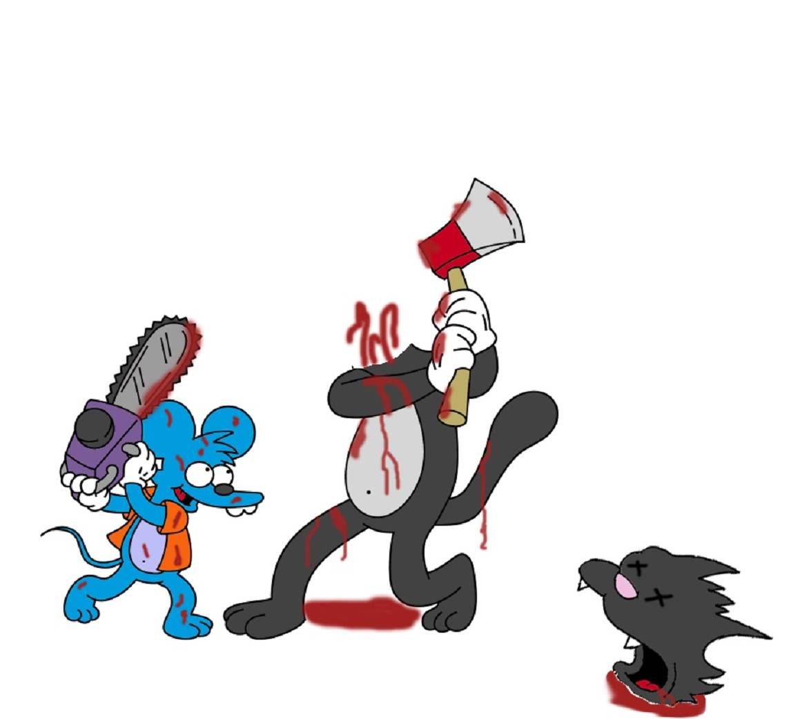 Itchy Scratchy wallpaper