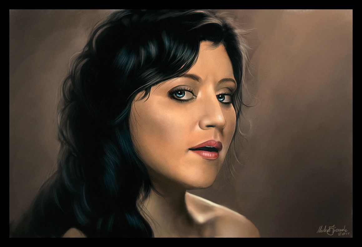 Lacey Mosley (Flyleaf)ł Ziemak Painting PortfolioMichał Ziemak