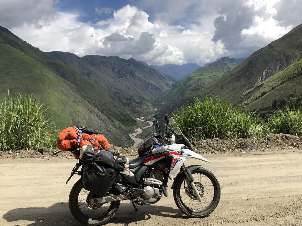 Honda XRE300 Rally in Punta Arenas, Chile