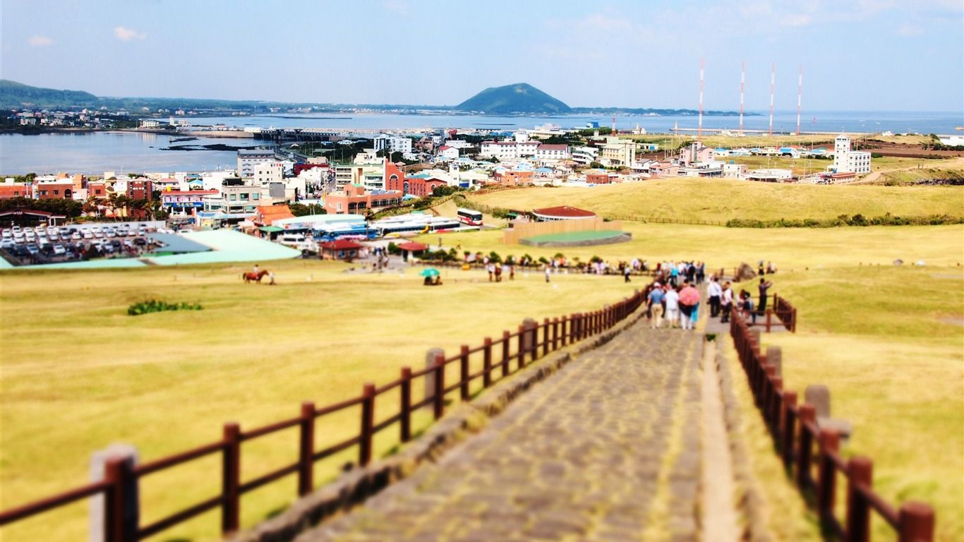 Korea Jeju Island travel scenery Wallpaper 11