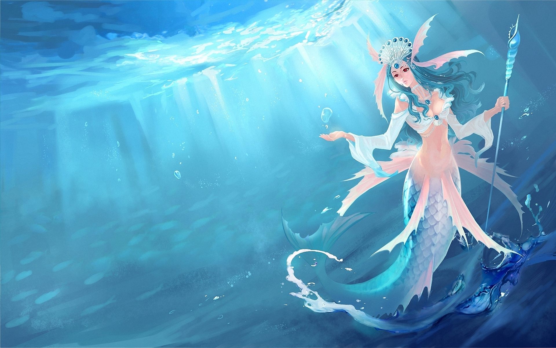 Nami (League of Legends) HD wallpaper, Background