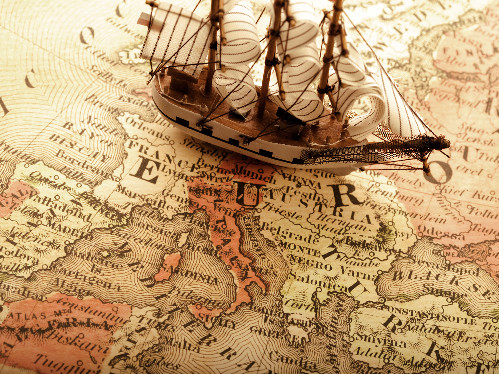 Vintage Map Wallpaper