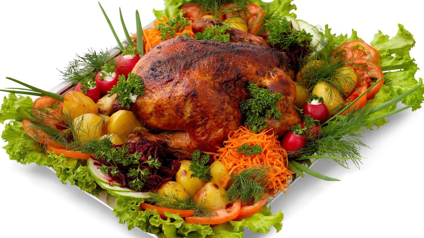 image Roast Chicken Food Meat products
