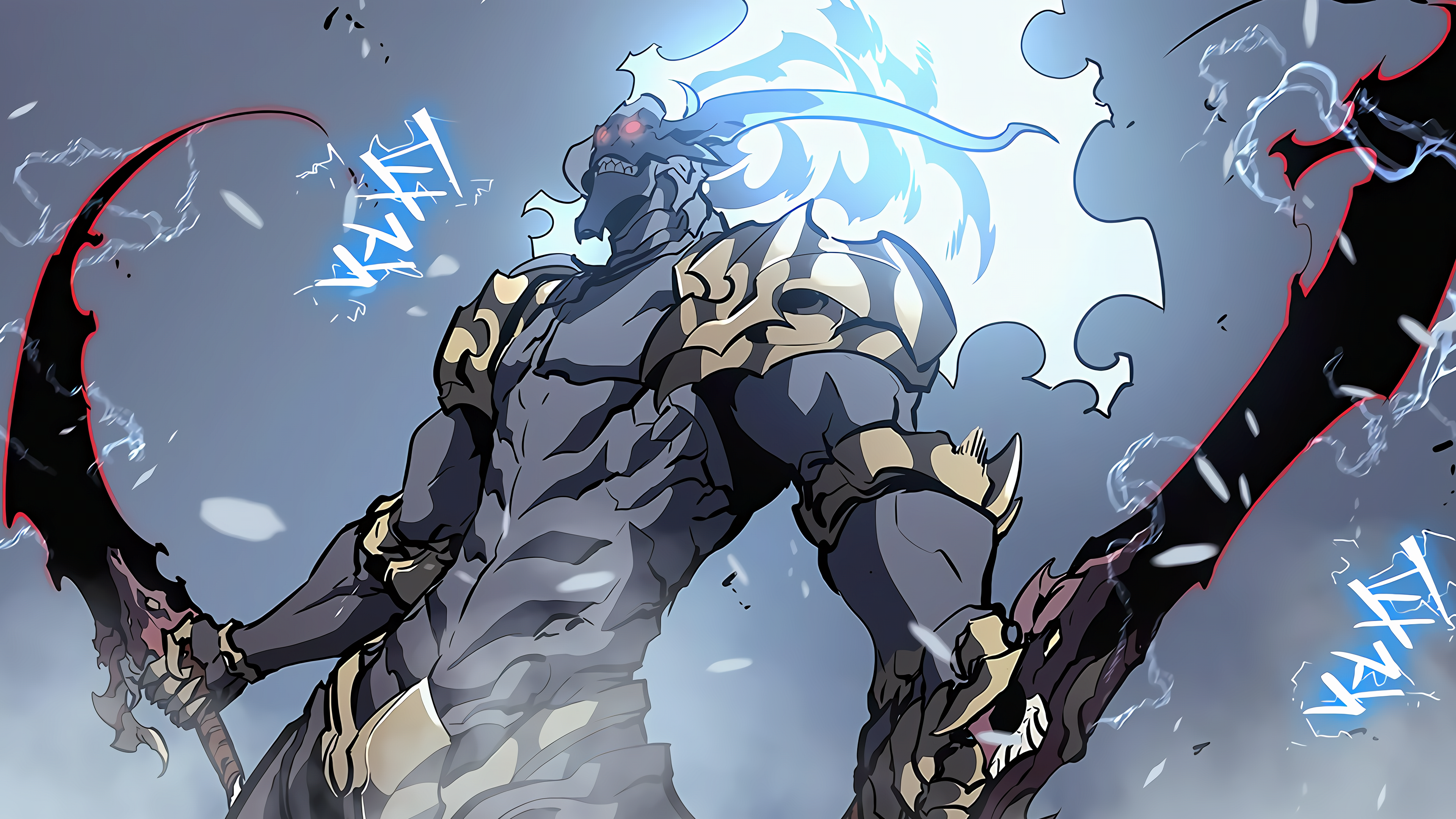 Solo Leveling 4k Ultra HD Wallpaper. Background Imagex2160