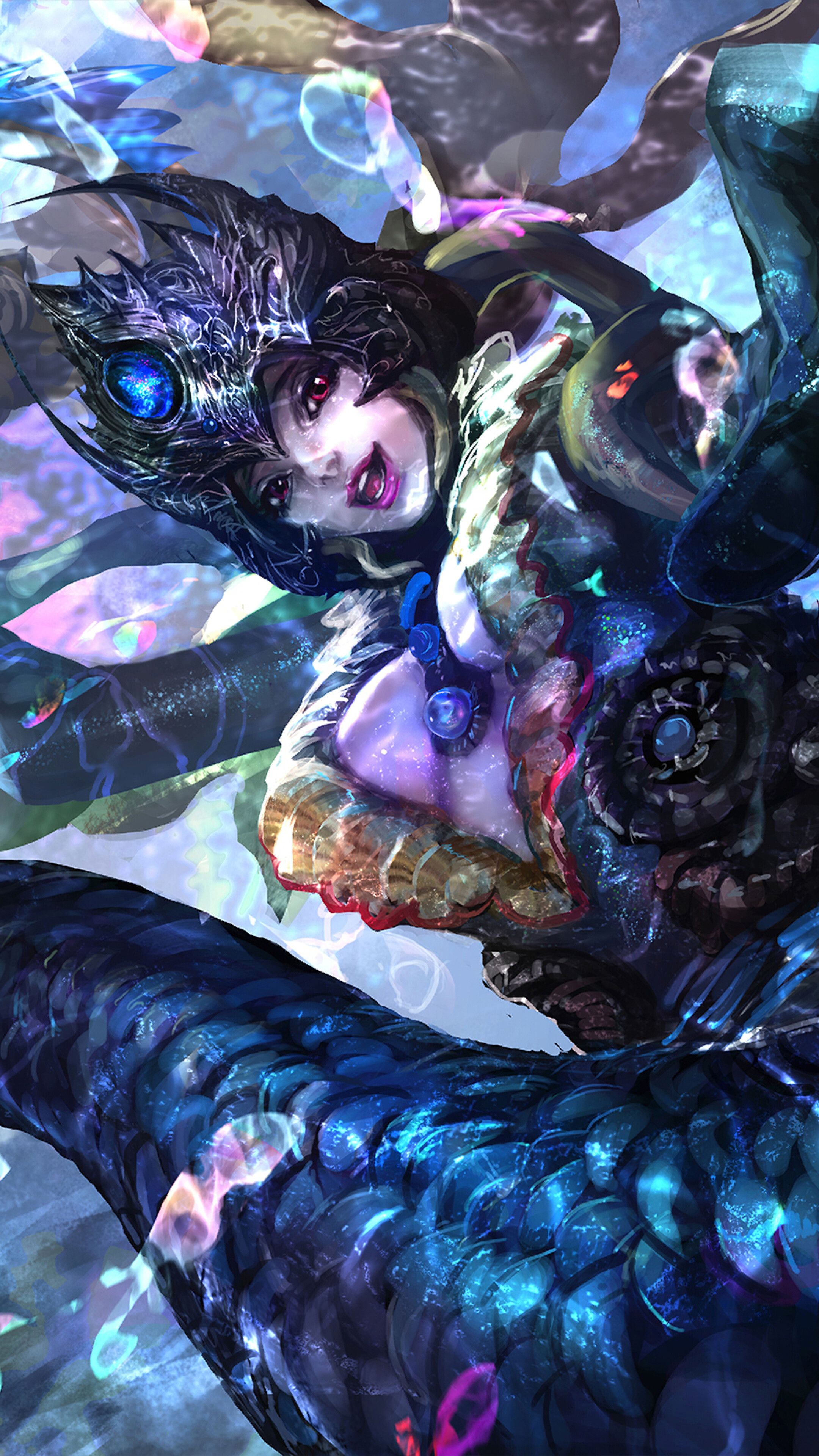 Nami, LoL, 4K phone HD Wallpaper, Image, Background, Photo and Picture. Mocah HD Wallpaper