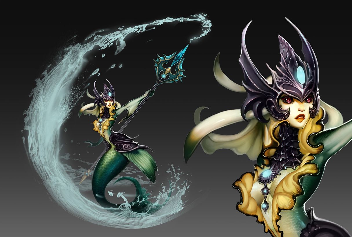 Nami Concept Art of Legends Wallpaper
