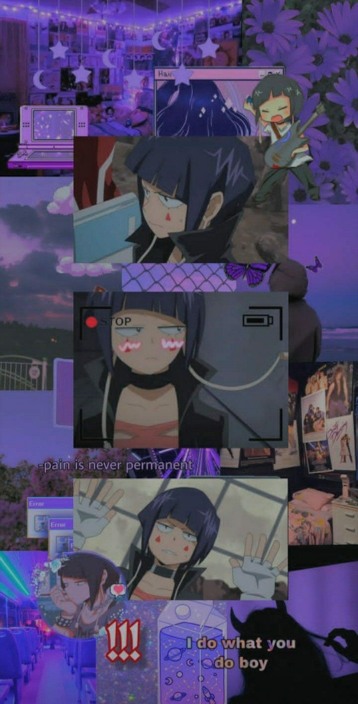 Kyoka Jiro Aesthetic Wallpaper. Anime wallpaper, Anime background, Anime