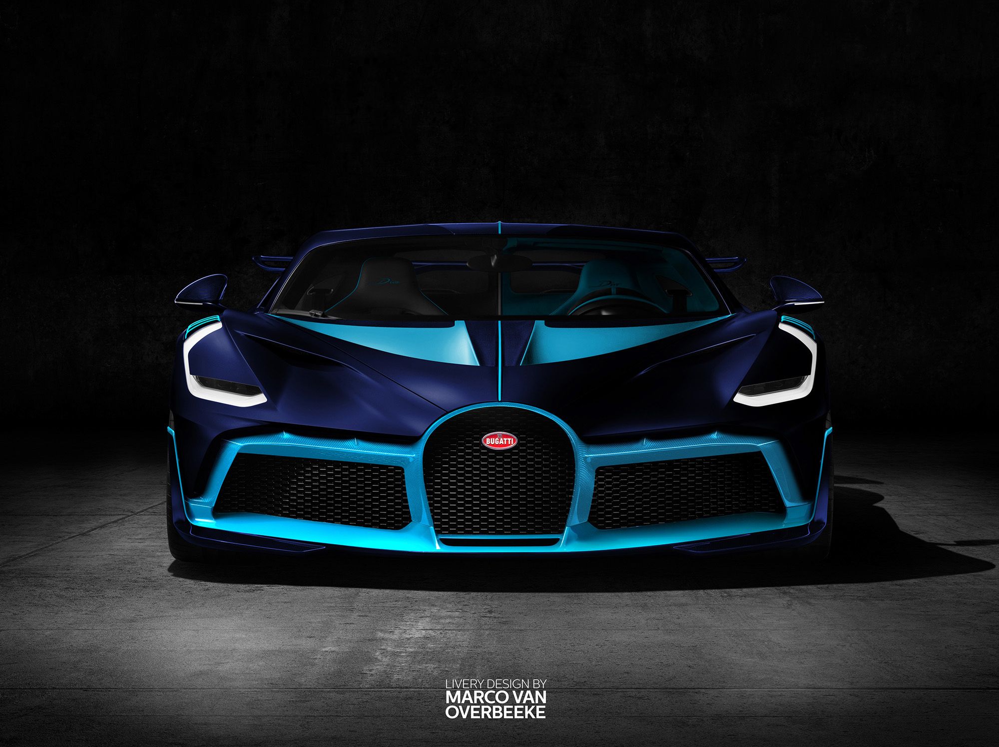 Light And Dark Blue Bugatti Divo, HD Cars, 4k Wallpaper, Image, Background, Photo and Picture
