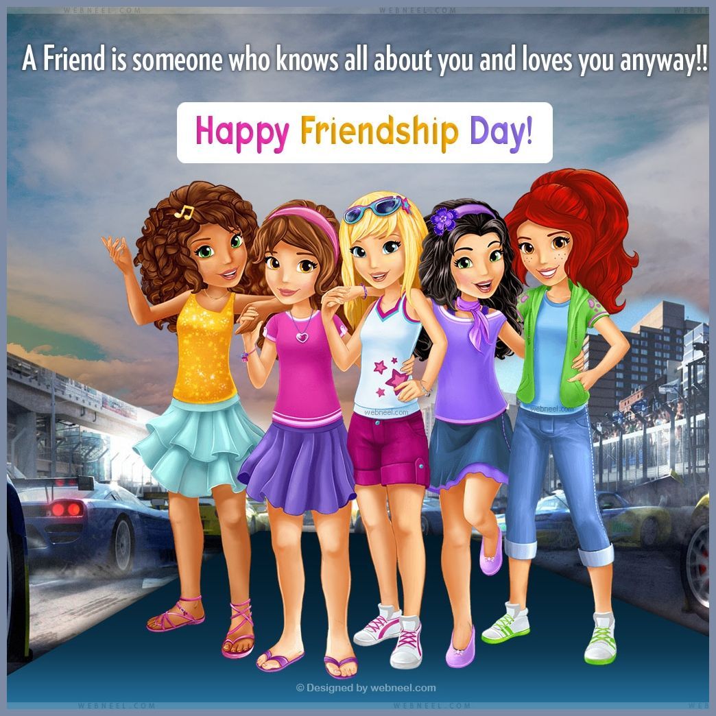 five friends girls