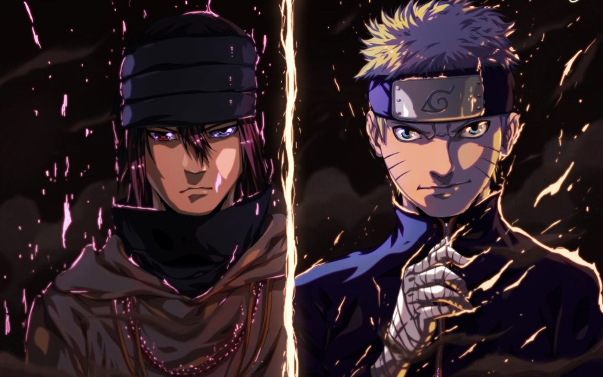 Naruto, Naruto Uzumaki, Sasuke Uchiha, Rinnegan Wallpaper & Background Image