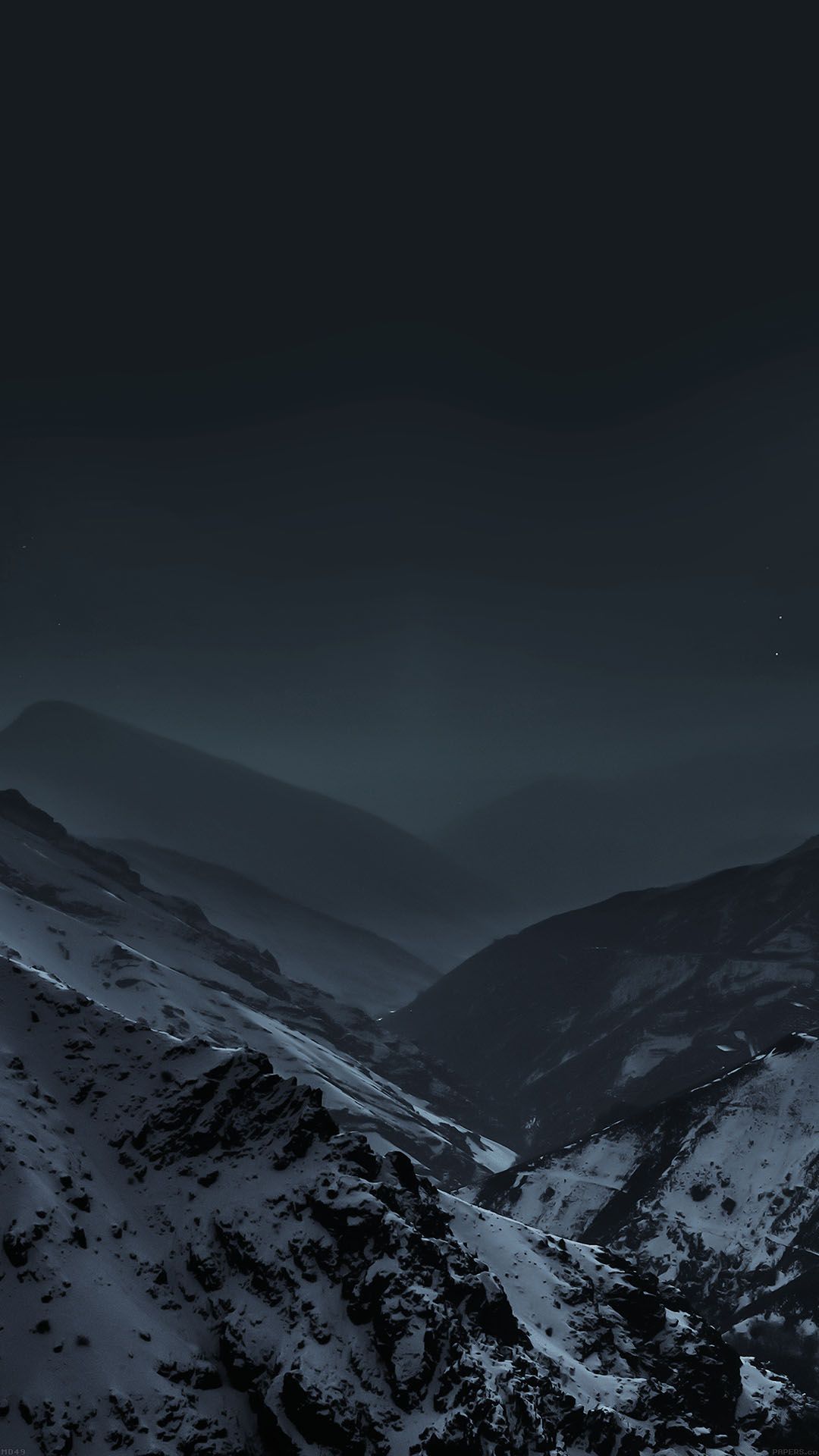 Wallpaper Nature Earth Dark Asleep Mountain Night Wallpaper