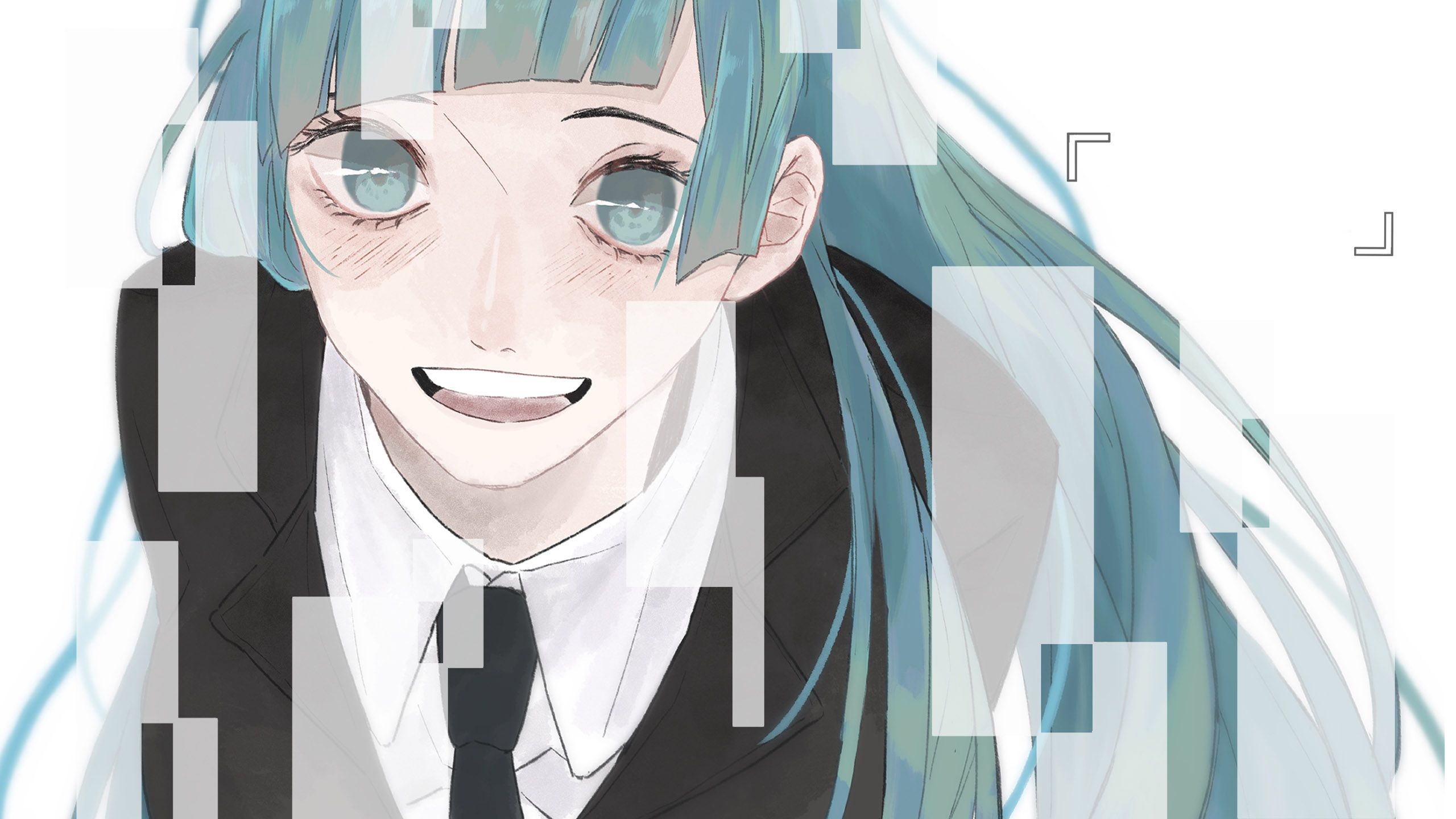 Blue Eyes Blue Hair Girl Jujutsu Kaisen Kasumi Miwa Long Hair HD Jujutsu Kaisen Wallpaper