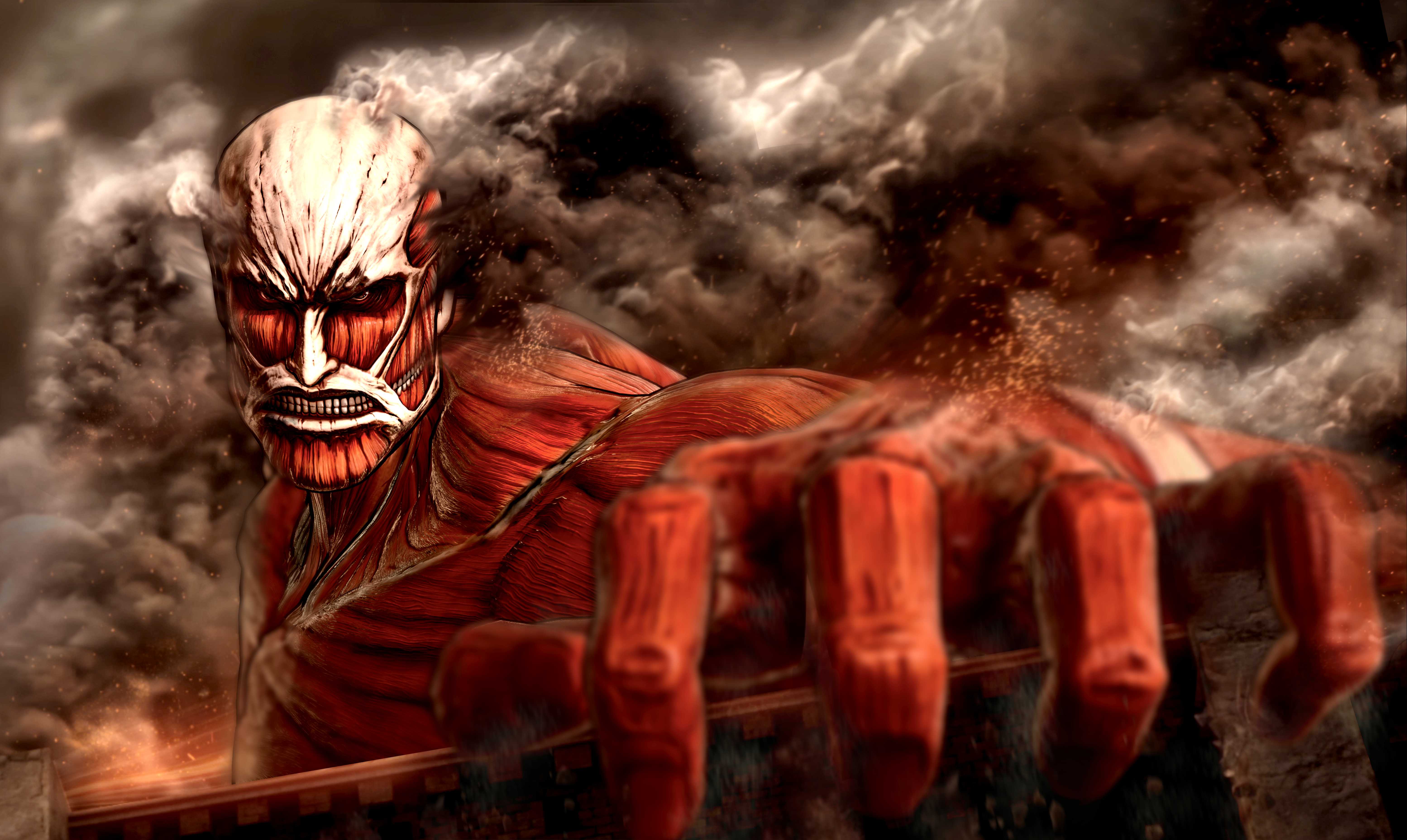 4K Ultra HD Attack On Titan Wallpaper and Background Image