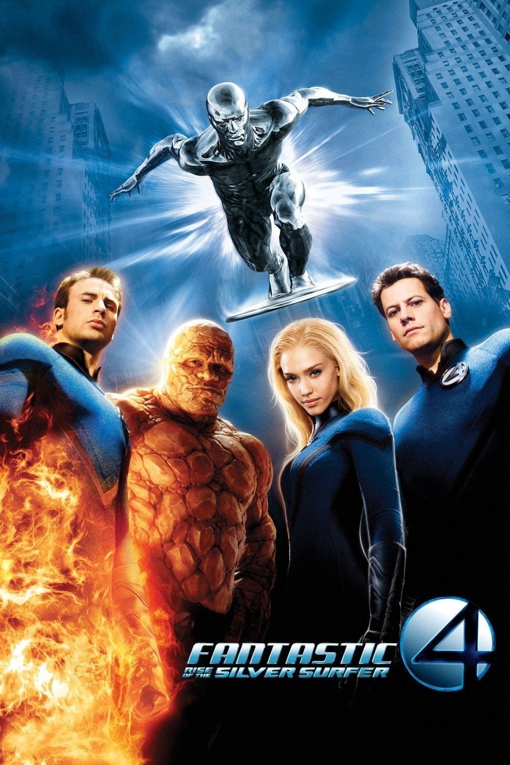 Fantastic 4: Rise of the Silver Surfer (2007). Silver surfer movie, Fantastic four movie, Silver surfer