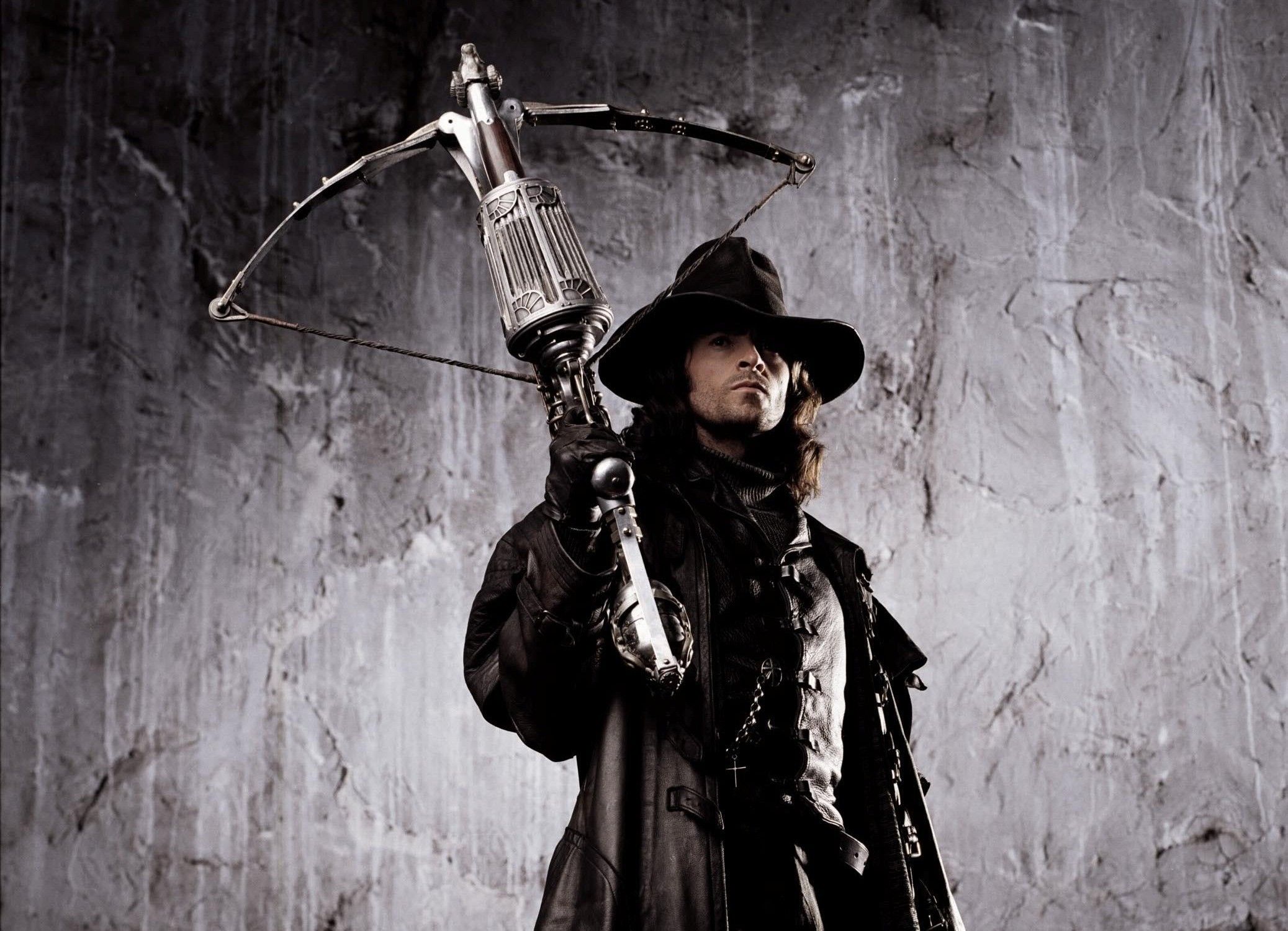 Crossbow, Fantasy, Free Image, Raincoat, Warrior, Cinema Image, Van, Hugh, Desktop Image, Jackman Helsing,. Full HD Wallpaper