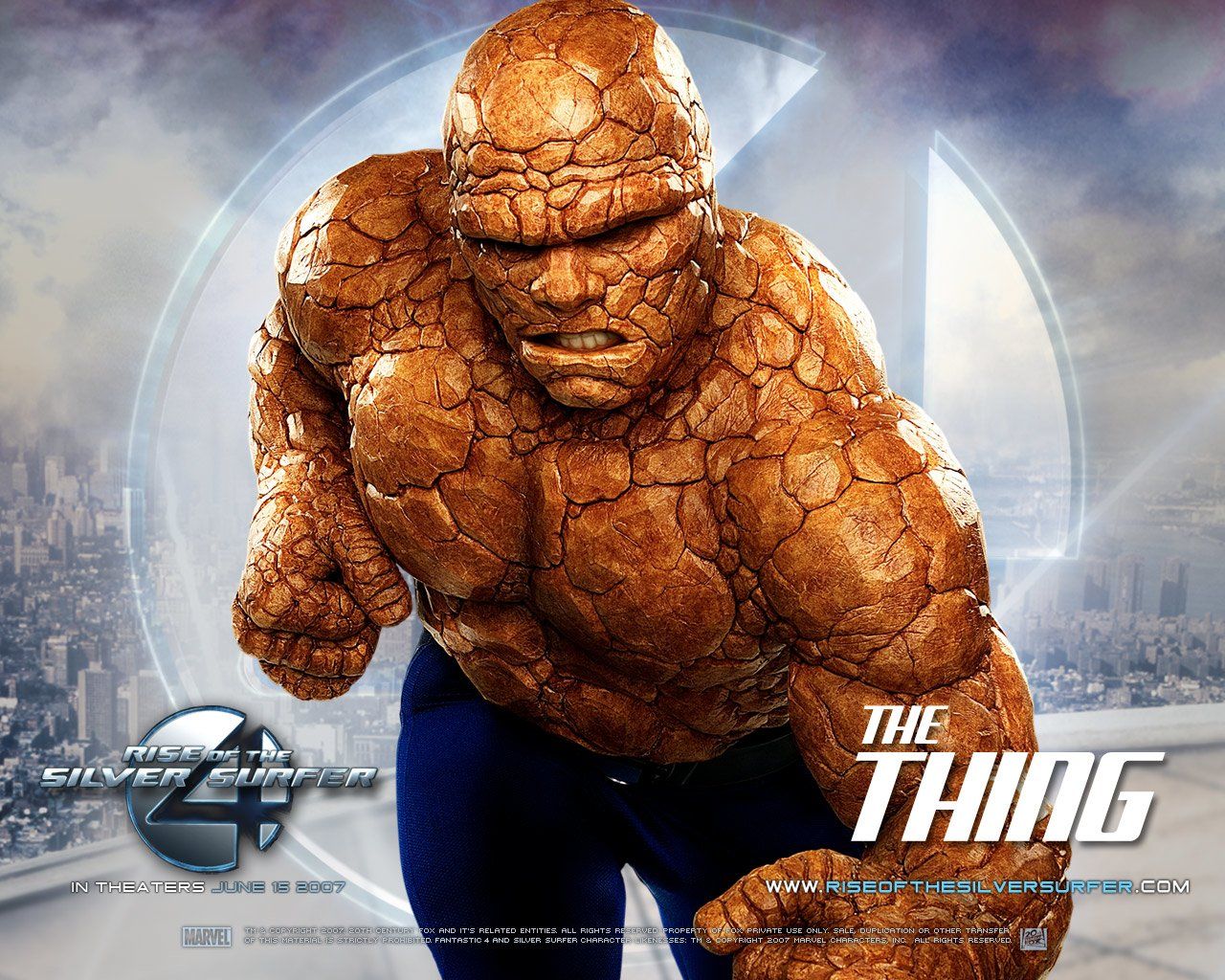 Fantastic 4: Rise of the Silver Surfer HD Wallpaper and Background Image