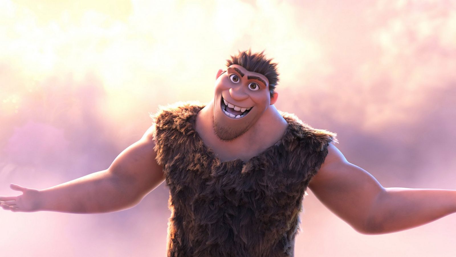 Review: A maximalist family romp in 'The Croods: A New Age”