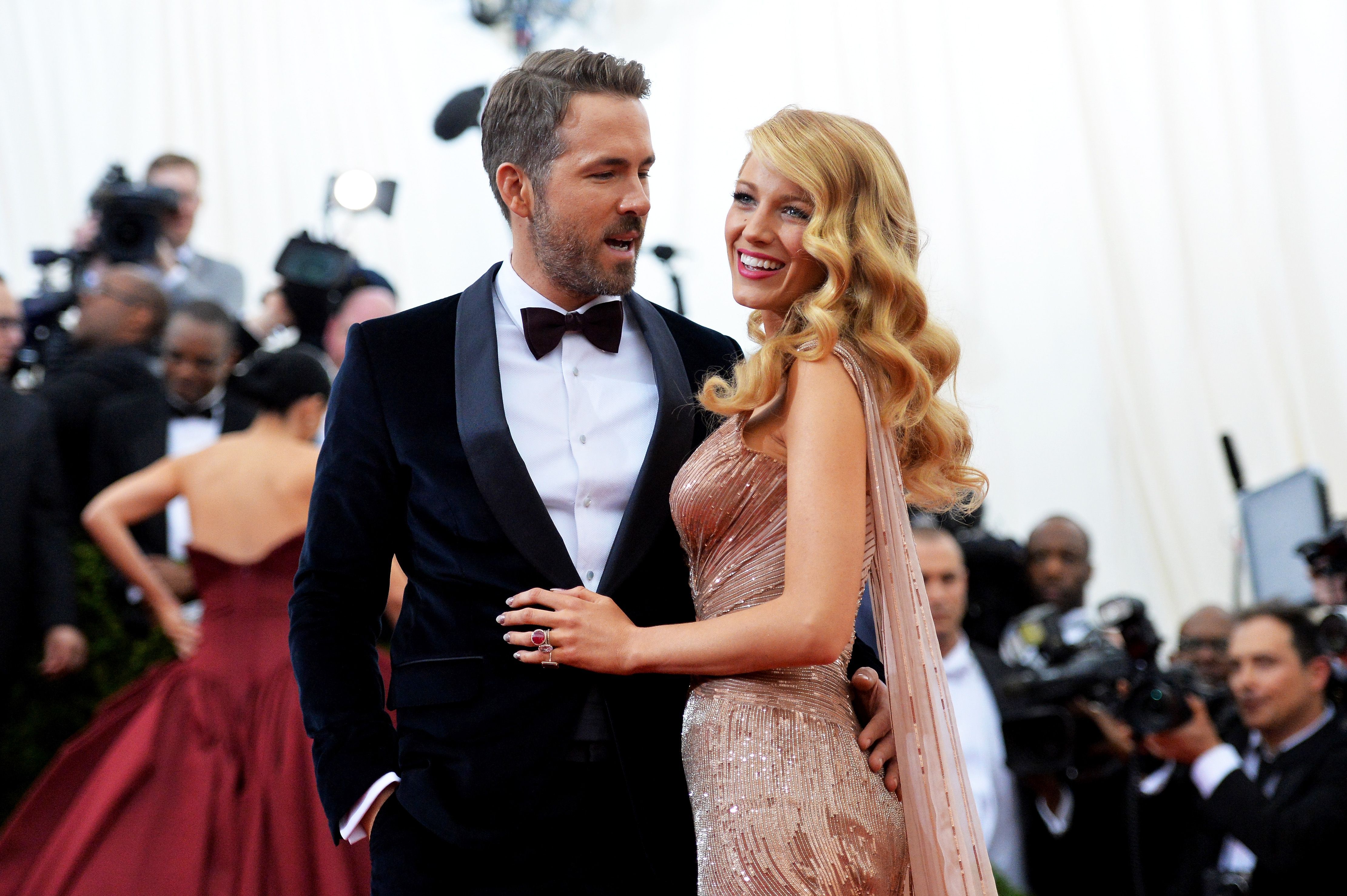 Blake Lively And Ryan Reynolds's cutest photo