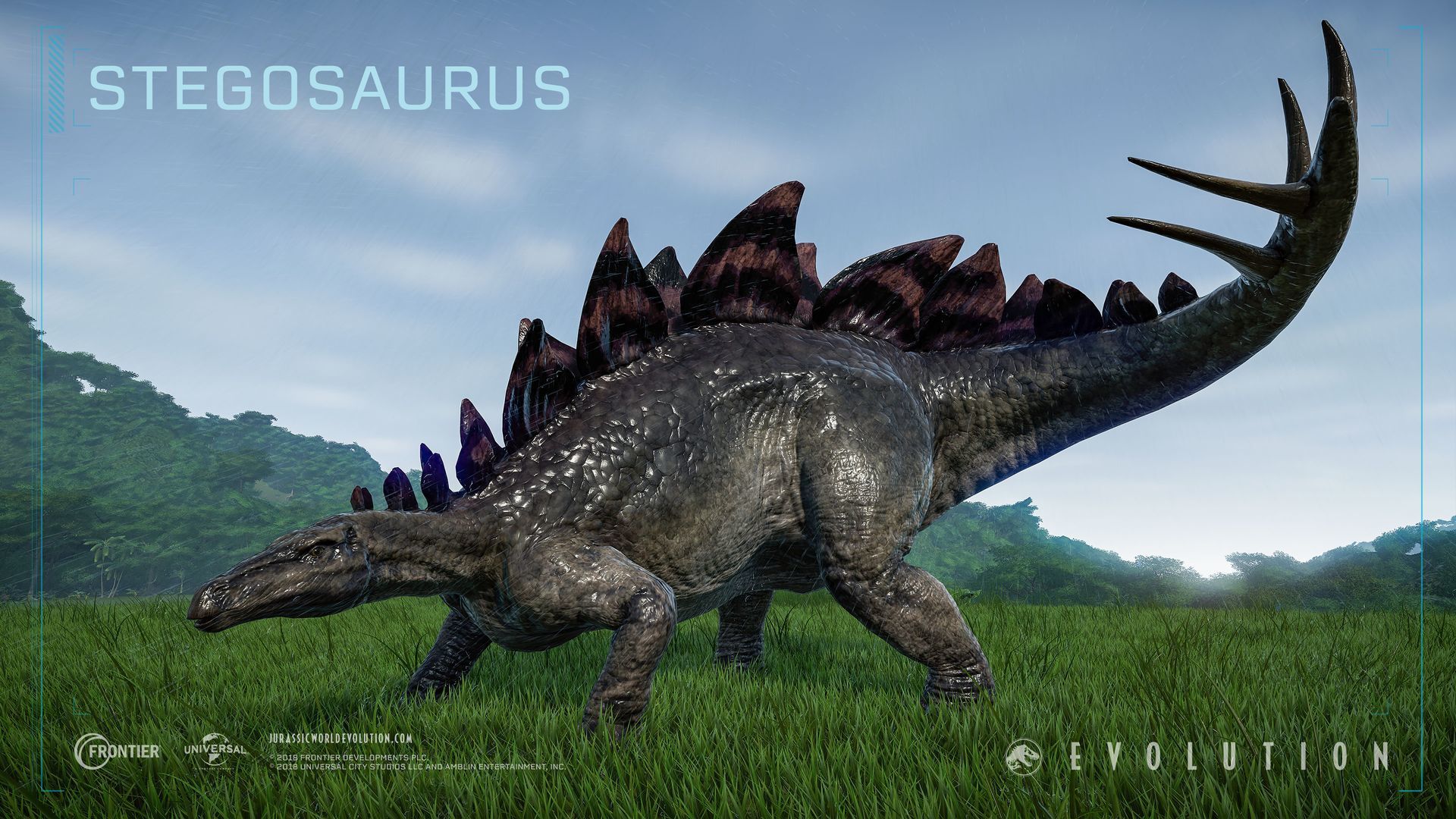 Steam - Jurassic World Evolution - JWE 1.6.2 and Vivid Stegosaurus Skin