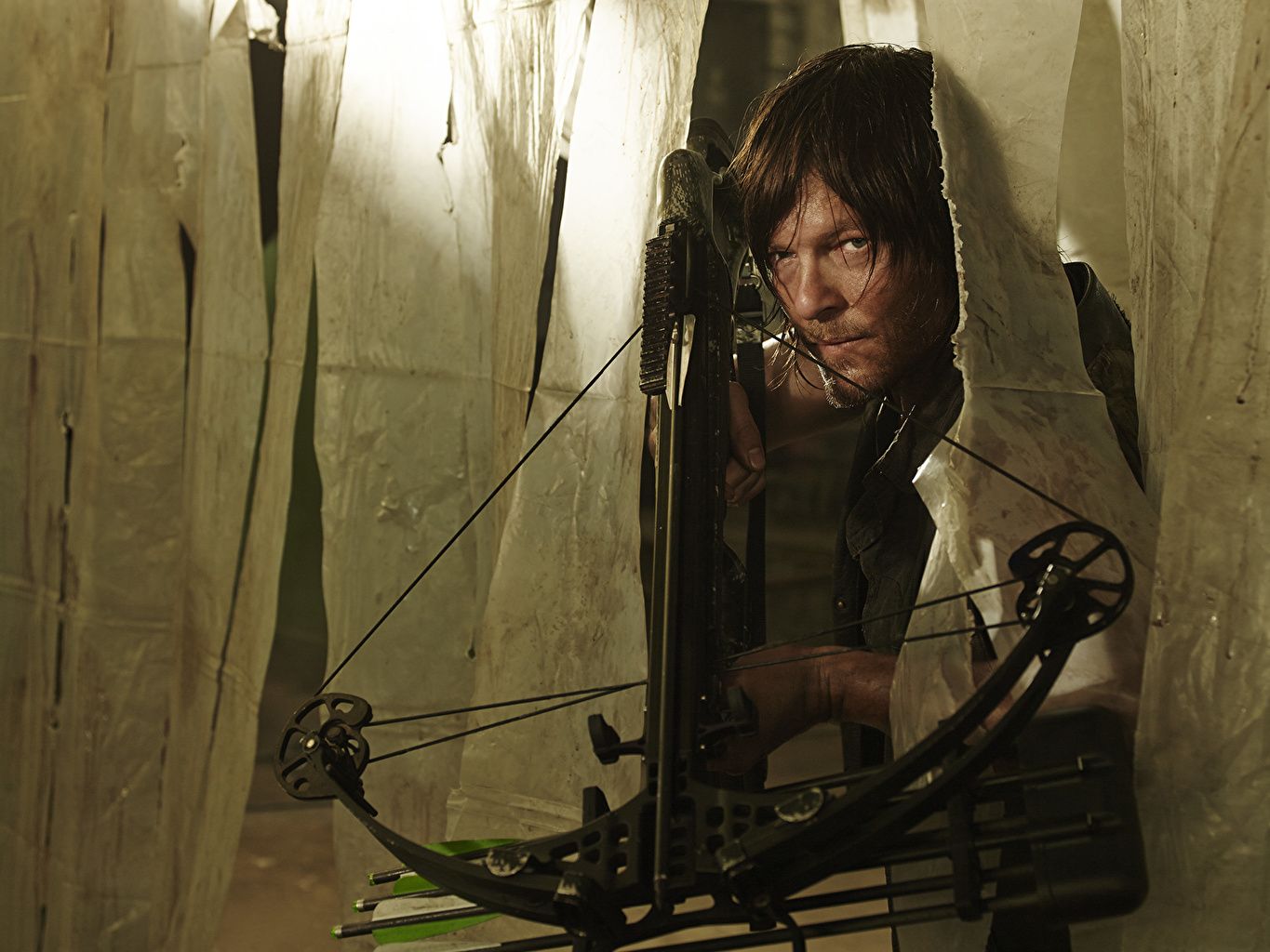 Picture The Walking Dead TV Norman Reedus Archers Man Crossbow film