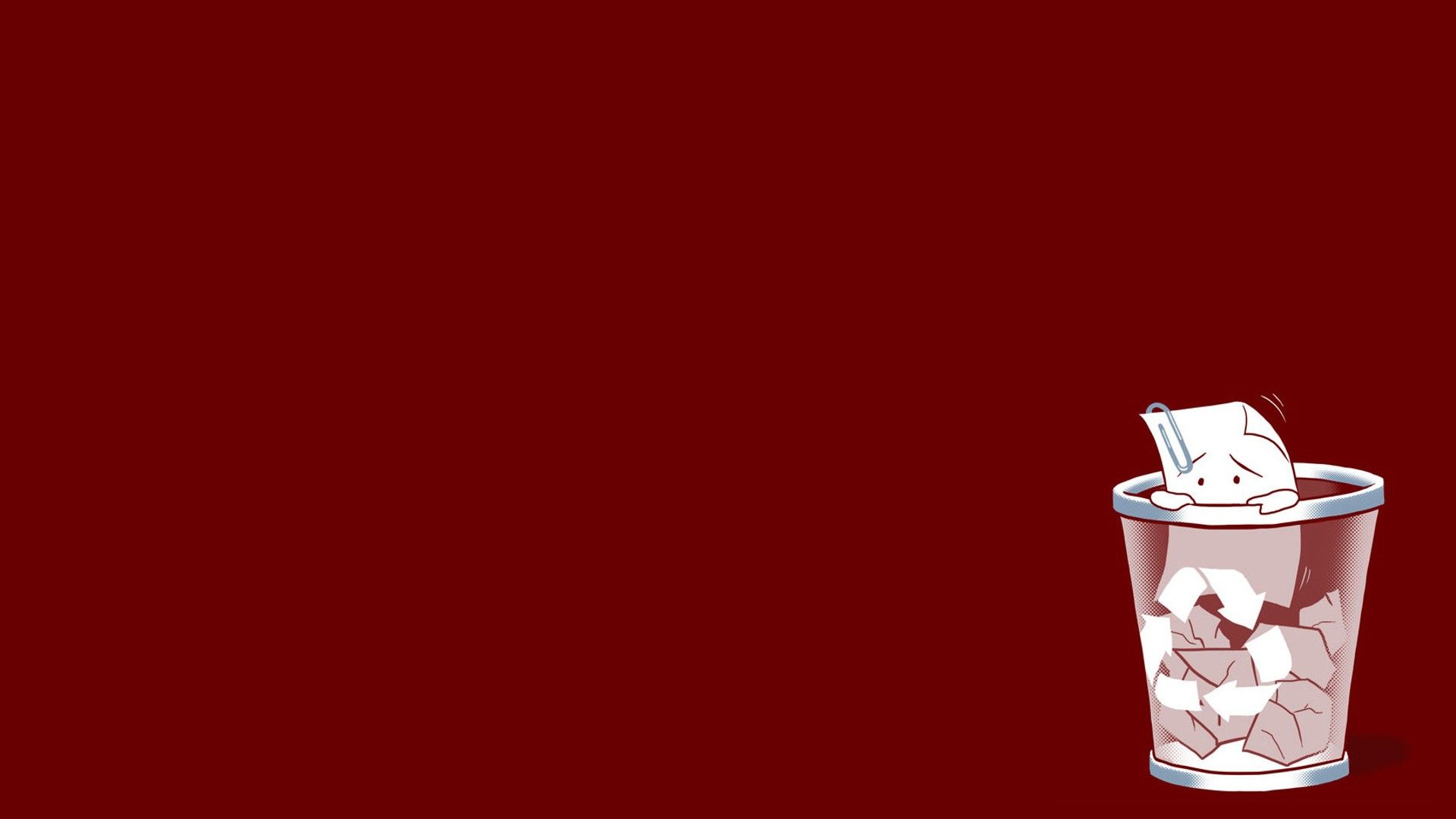 Red Pages Paper Simple Background Humor Wallpaper:1920x1080