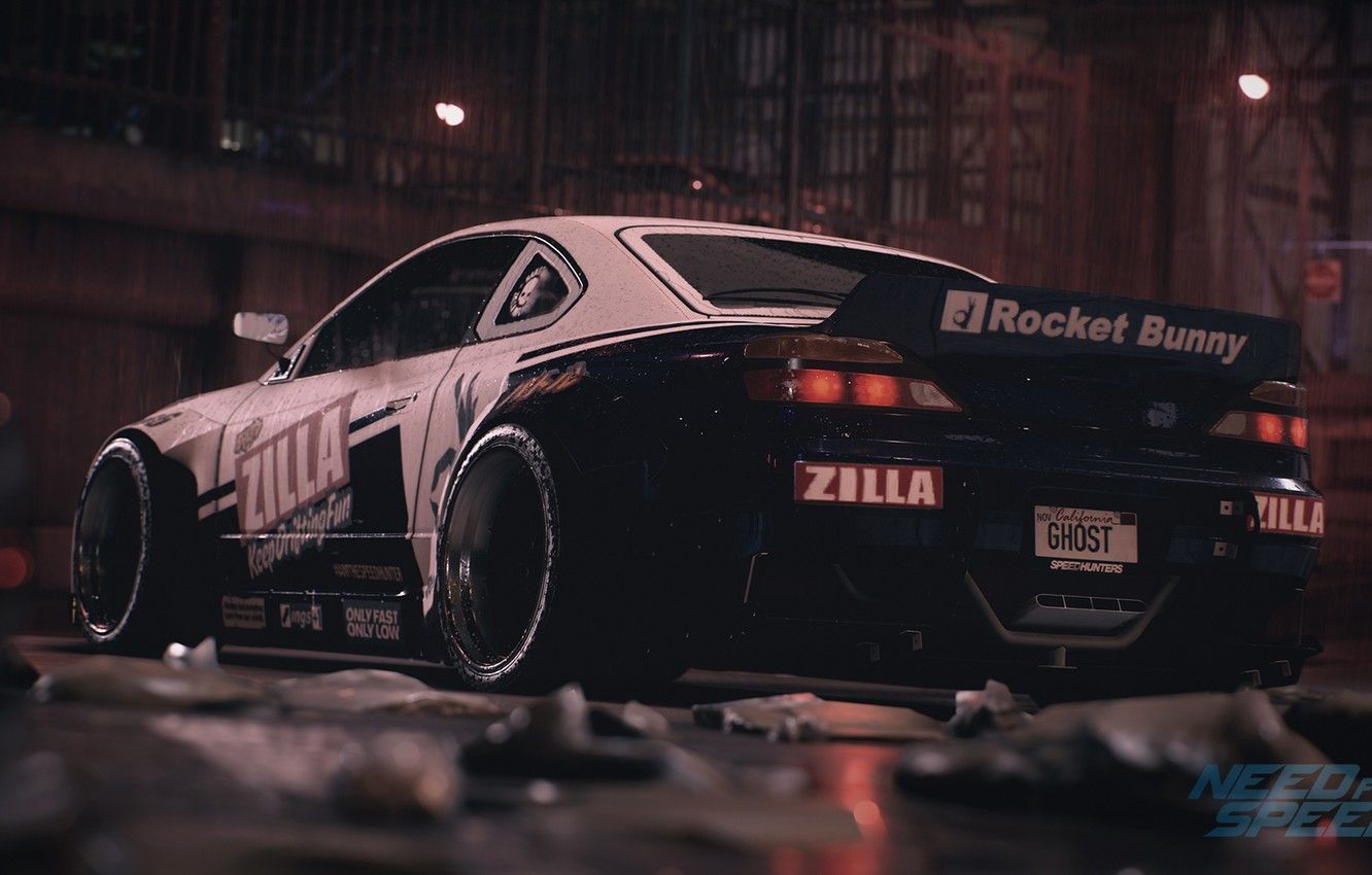 Wallpaper tuning, S Silvia, Nissan, Need For Speed - for desktop, section игры