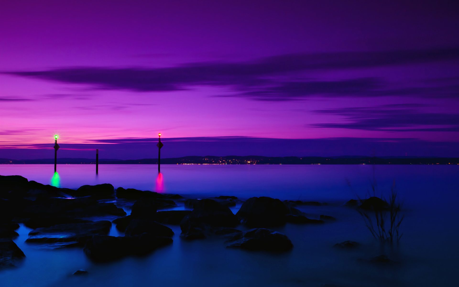 Purple Sunset Wallpaper
