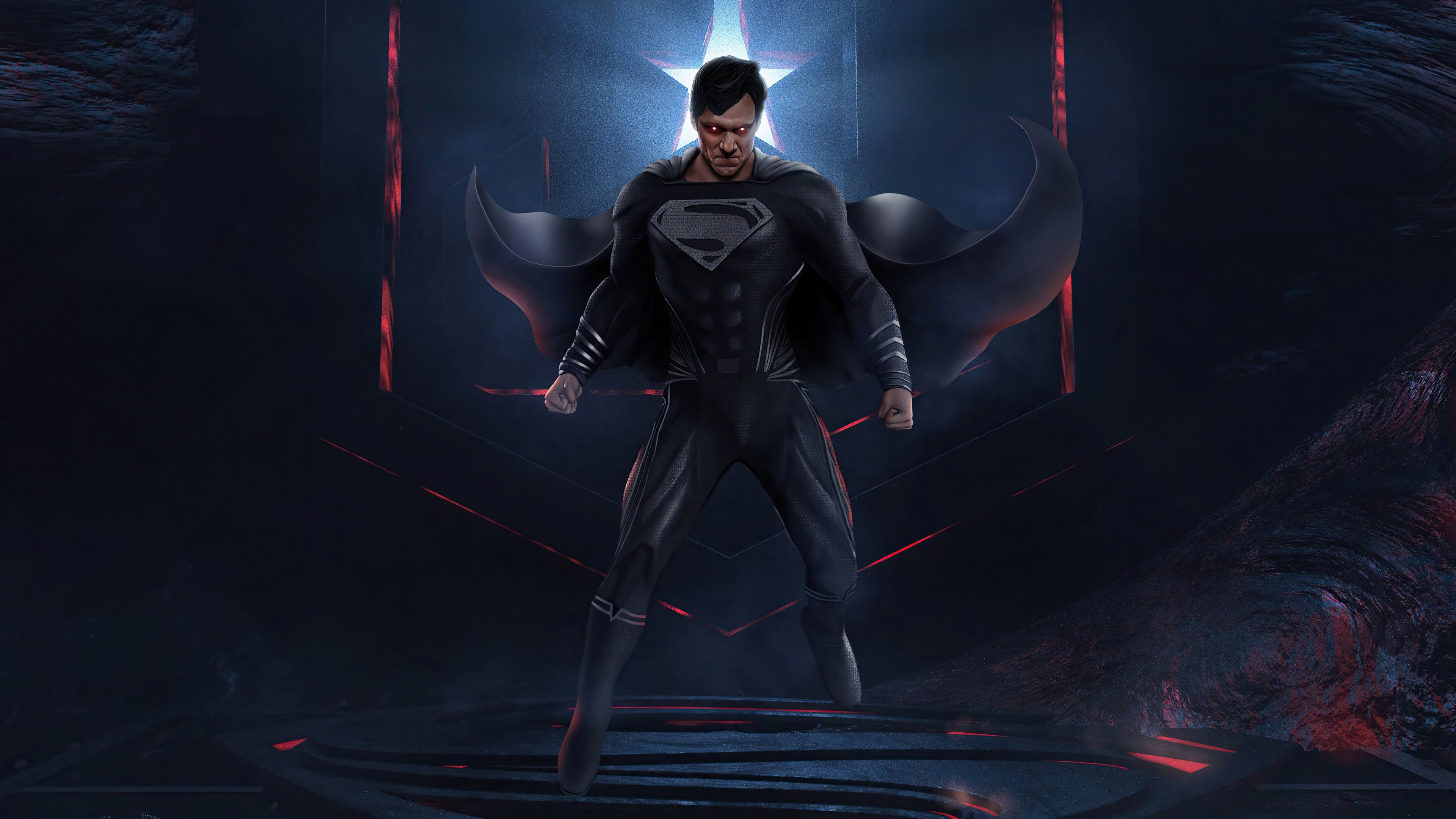 DC Comics Henry Cavill Superman 4K 5K HD Zack Snyder's Justice League Wallpaper
