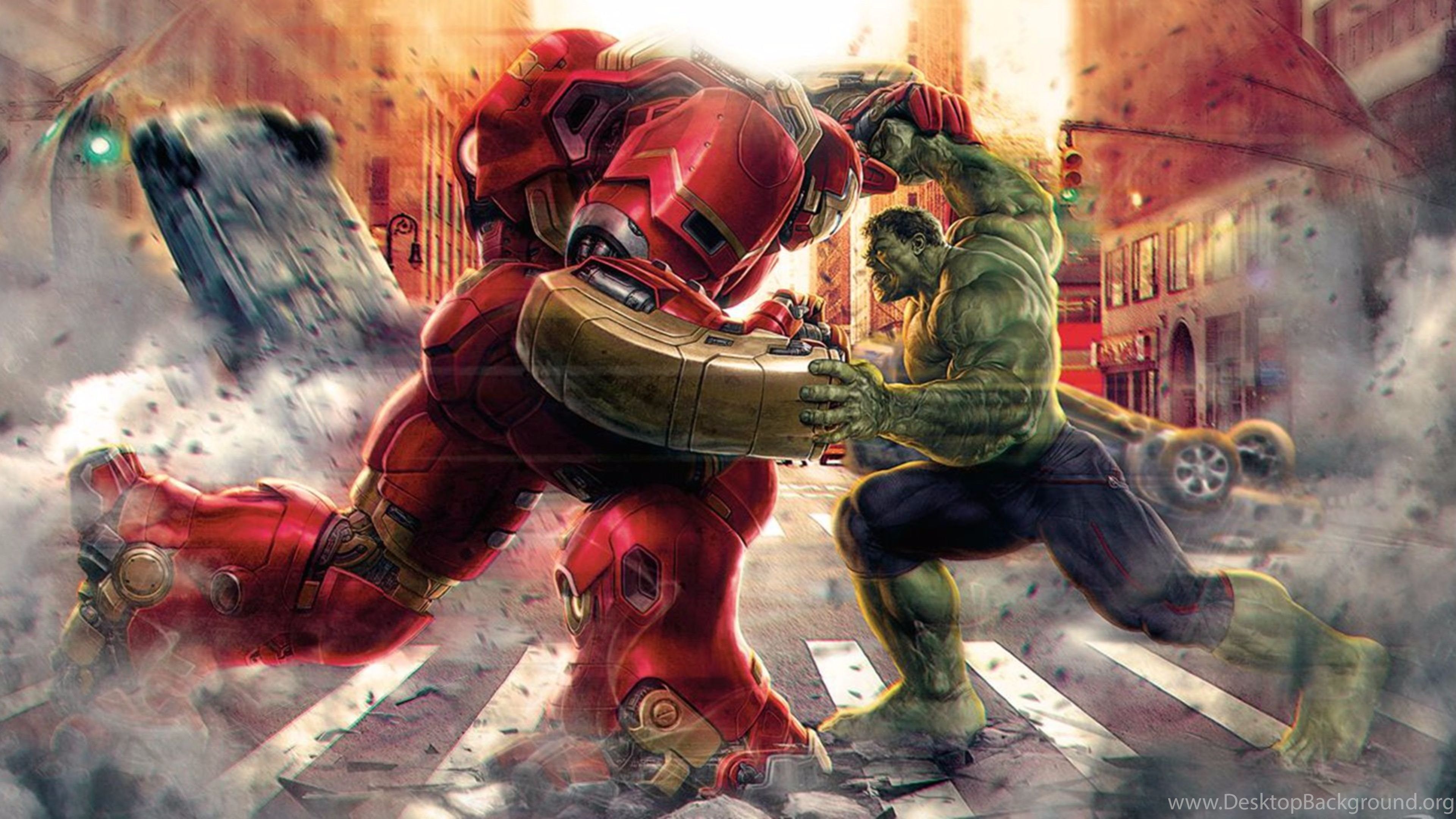 Avengers Age Of Ultron 4K Wallpaper Desktop Background