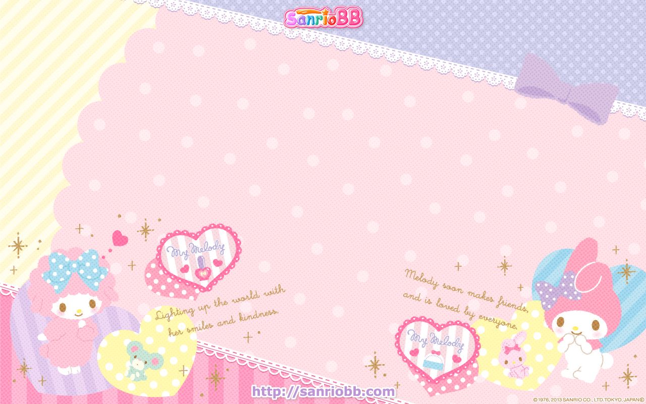 Free download Sanrio My Melody [1280x800] for your Desktop, Mobile & Tablet. Explore Sanrio My Melody Wallpaper. Sanrio Background, Mermaid Melody Wallpaper, Sanrio Wallpaper