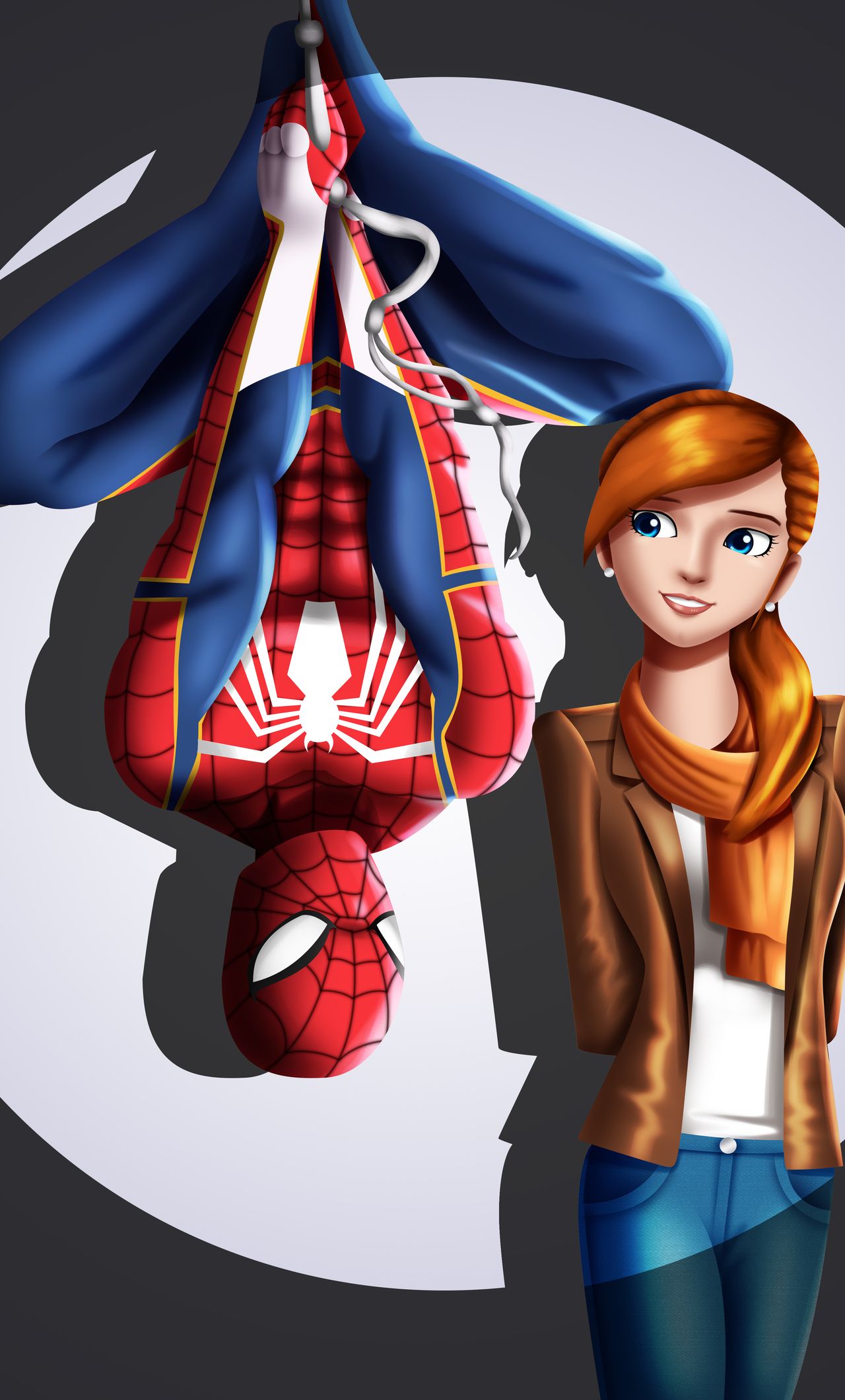 Spider Man And Mary Jane Watson iPhone HD 4k Wallpaper, Image, Background, Photo and Picture