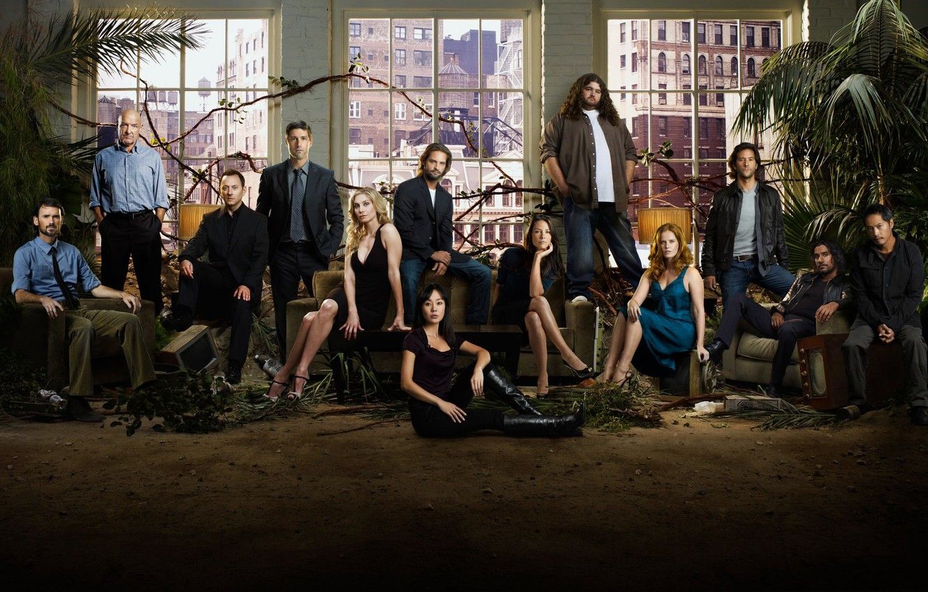Wallpaper Lost, the series, Evangeline Lilly, To stay alive, Jorge Garcia, Terry O'Quinn, Josh Holloway, Elizabeth Mitchell, Matthew Fox, Michael Emerson, Henry Ian Cusick, Ken Leung, Naveen Andrews, John Locke, Kate Austen