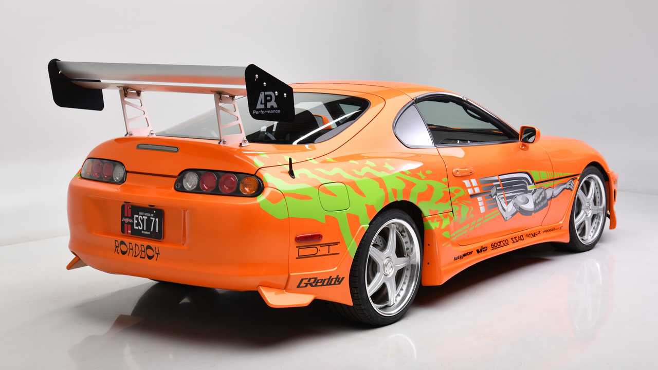 Famous Toyota Supra From 'Fast & Furious' Is Going Up For Auction