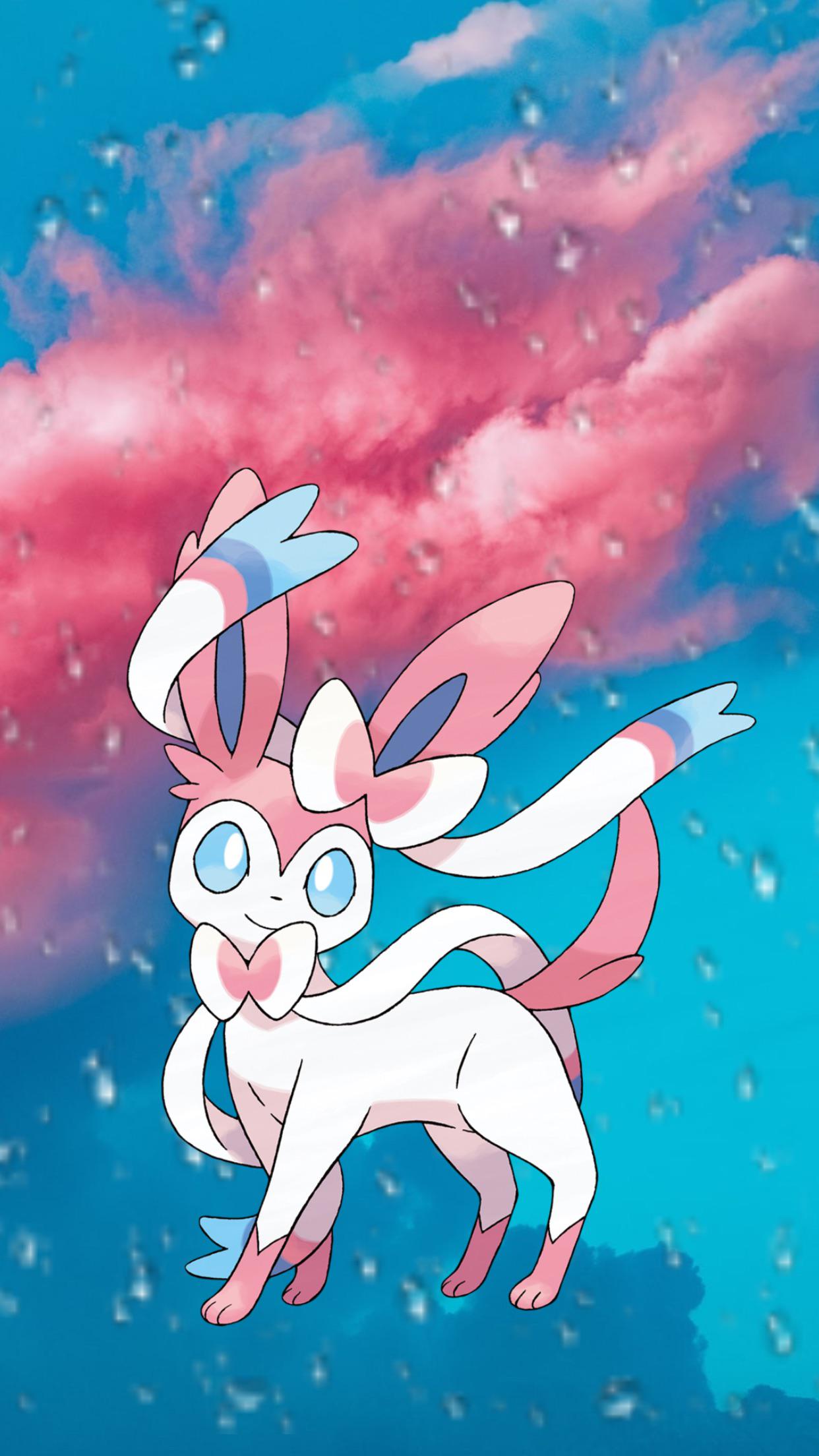 I made a Sylveon background :) I have tons more, let me know if I should post them
