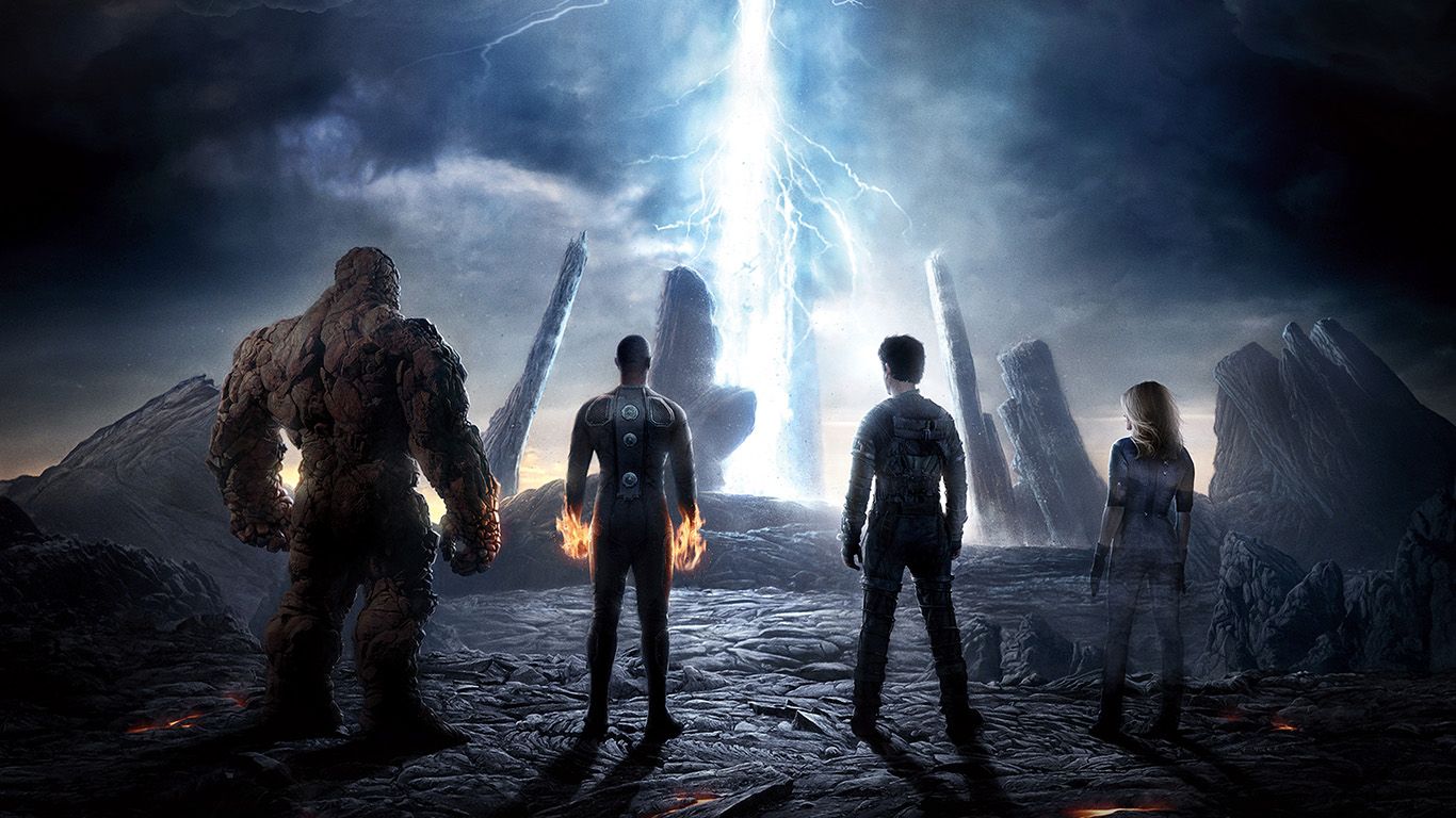 Fantastic Four Movie Poster Action Film