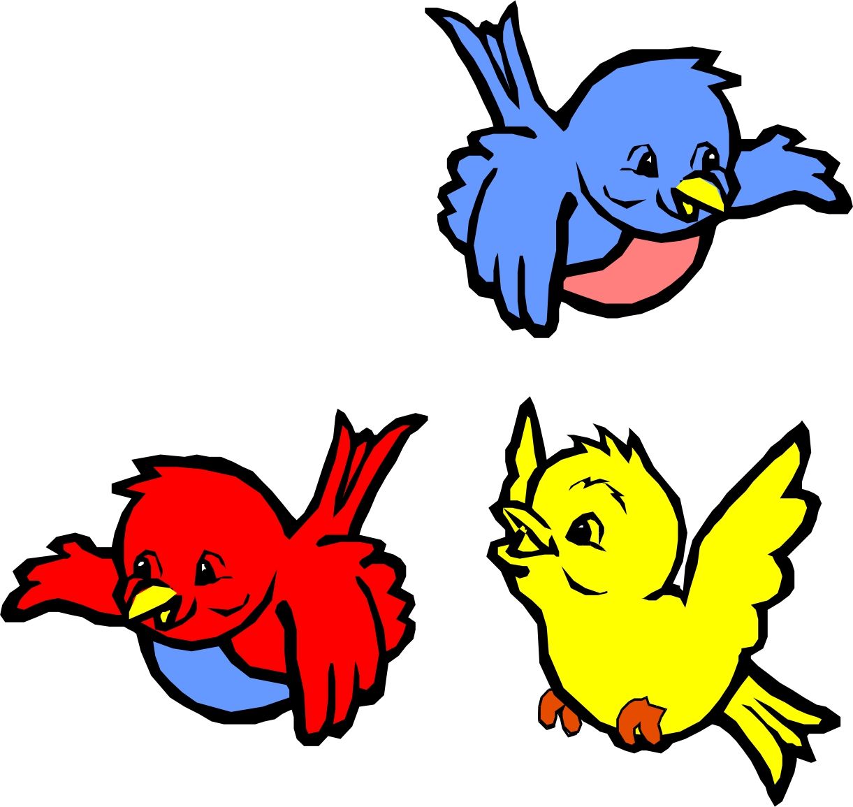 Animated Birds Clipart