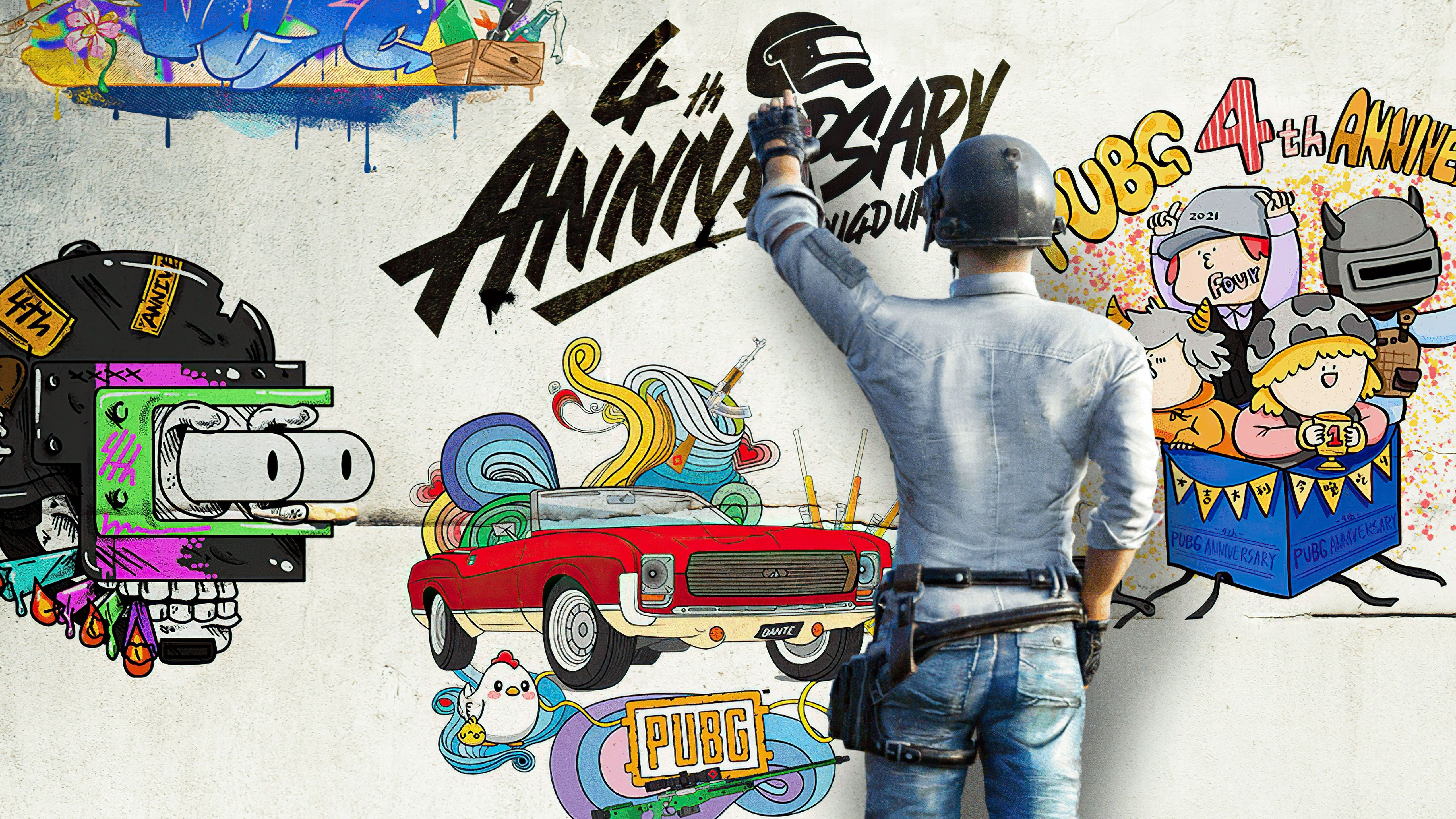 Wallpaper 4k Pubg Mobile 4th Year Anniversary 4k Pubg Mobile 4th Year Anniversary 4k wallpaper