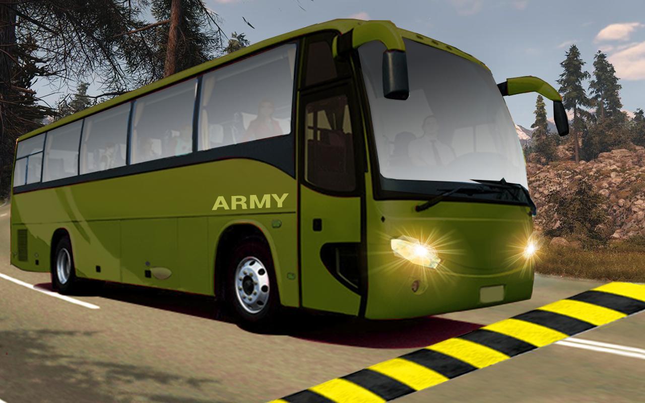 indian army bus driving: military truck mission for Android