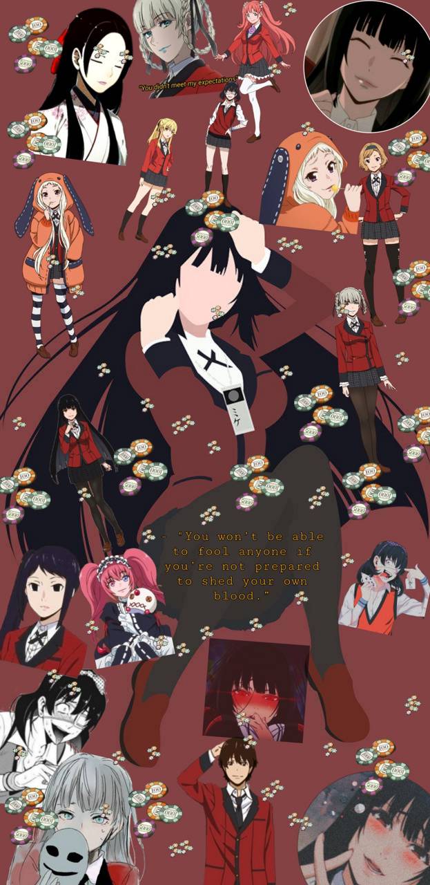 56 Kakegurui Wallpapers for iPhone and Android by Renee Nelson