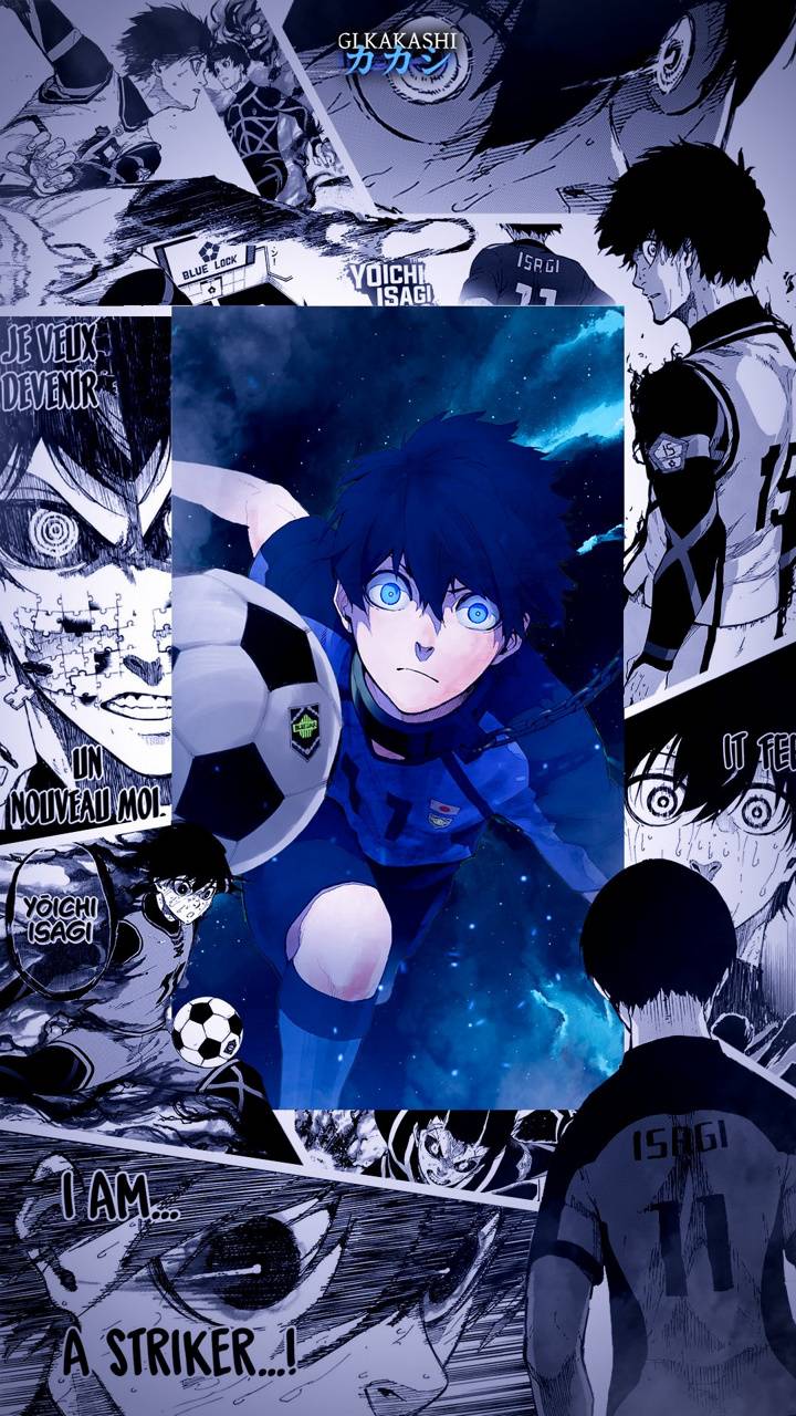 blue lock manga colored