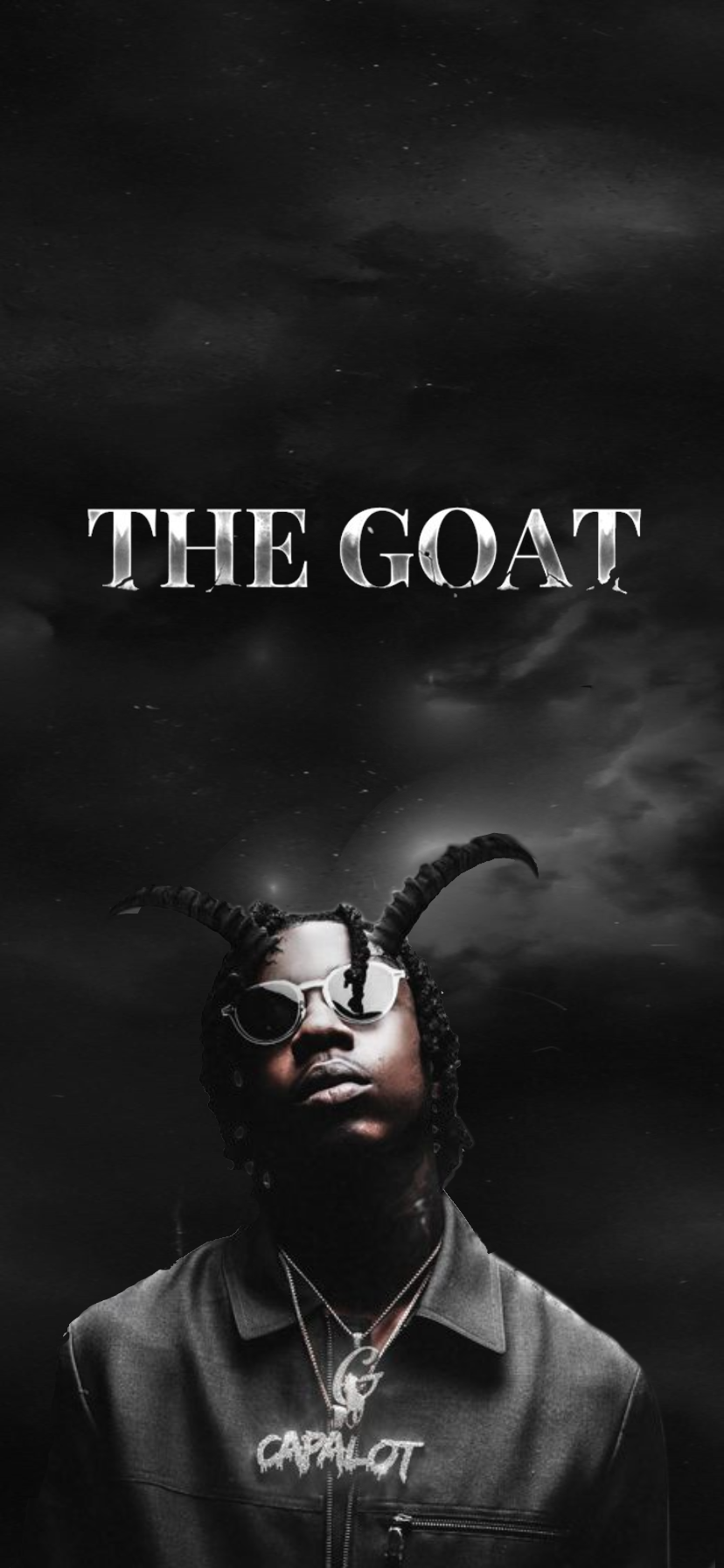 Someone wanted me to make a Polo G THE GOAT wallpaper, so here you go. Made for iPhone XR: PoloG