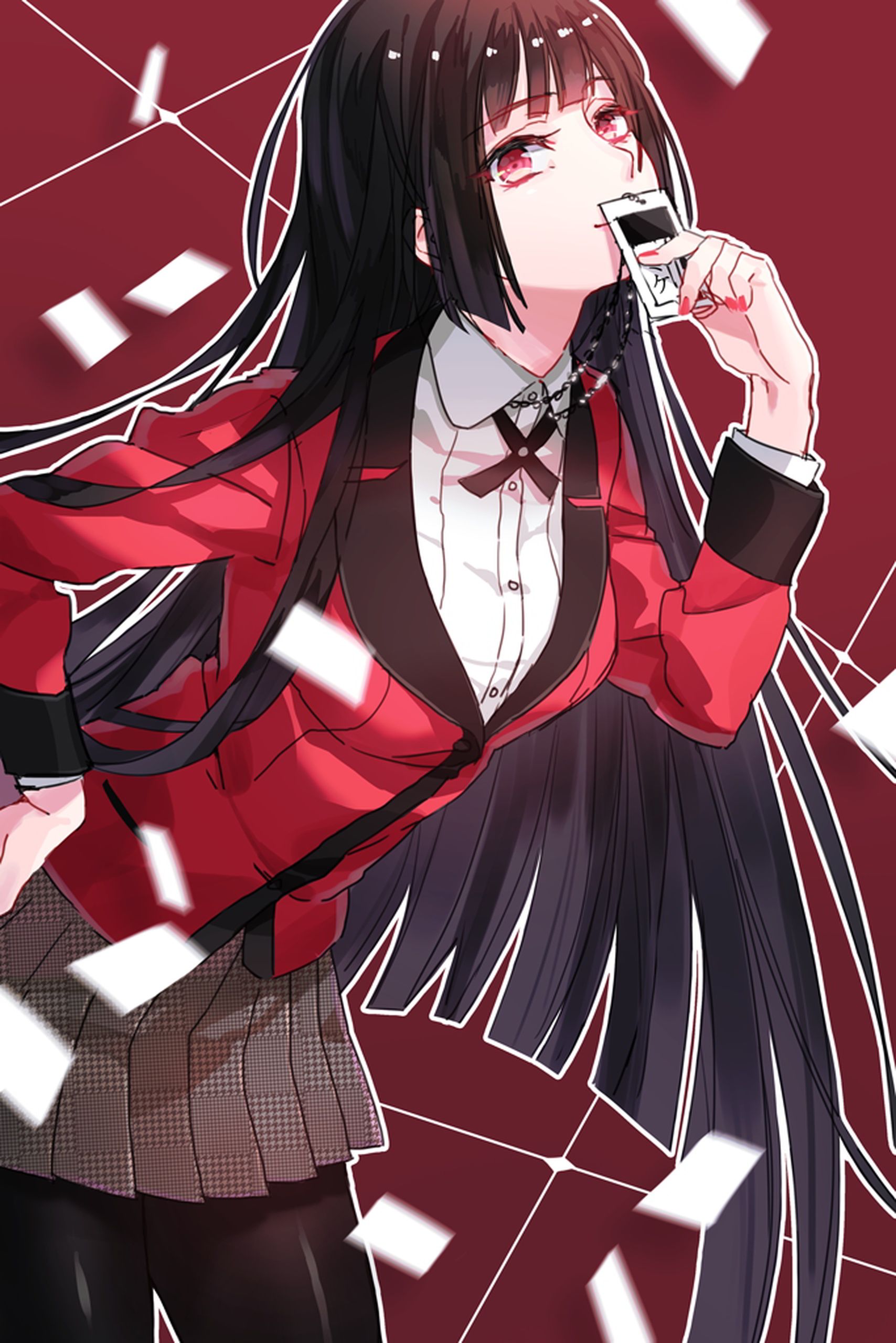 Yumeko Jabami (Kakegurui). Serarinne Download Anime Girl Wallpaper